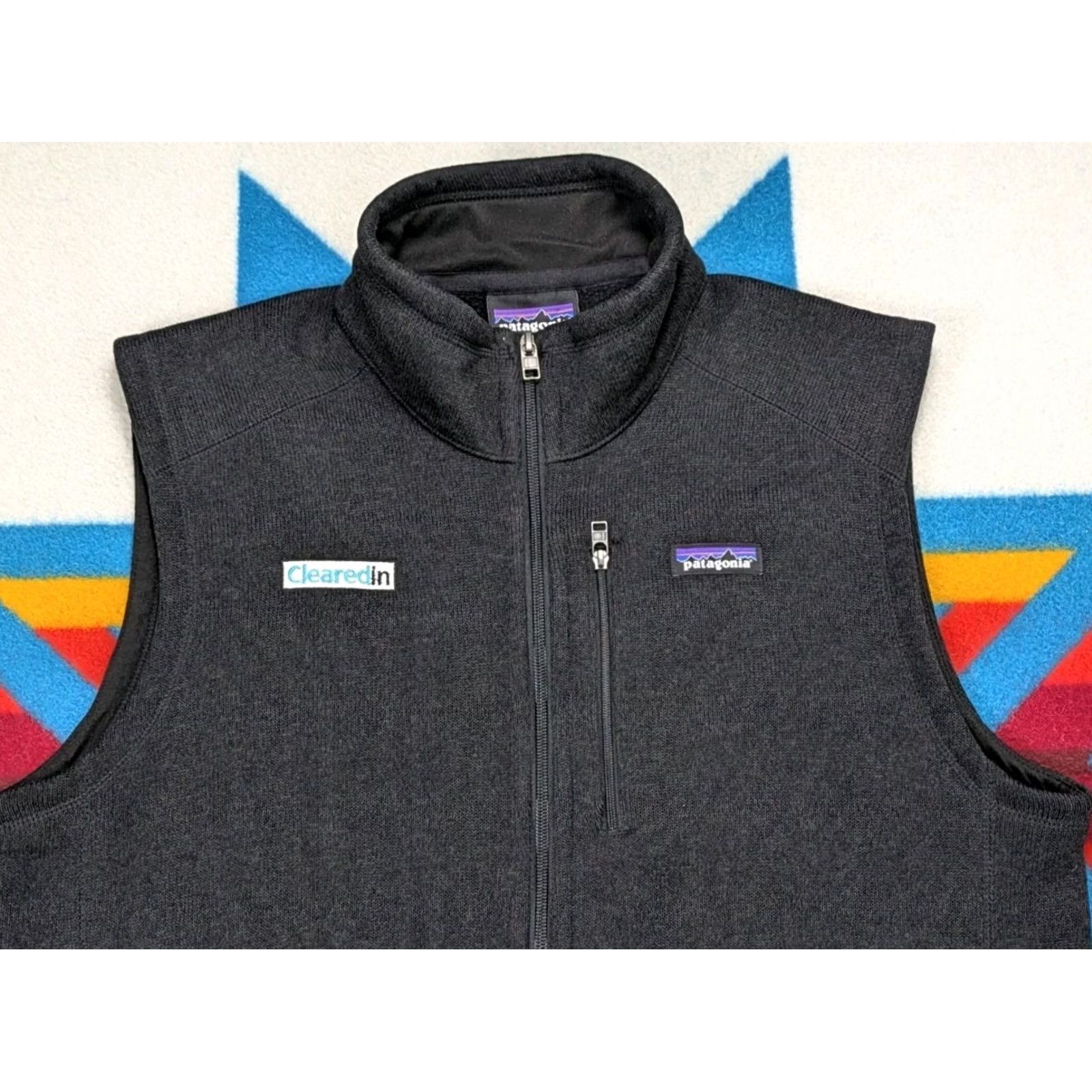 Patagonia Patagonia Better Sweater Vest Jacket Full Zip Grey Corporate Embroidered Large Men Size US L / EU 52-54 / 3 - 2 Thumbnail