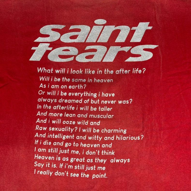Saint Michael Saint Michael Religious letters red short sleeves Size US XL / EU 56 / 4 - 4 Thumbnail