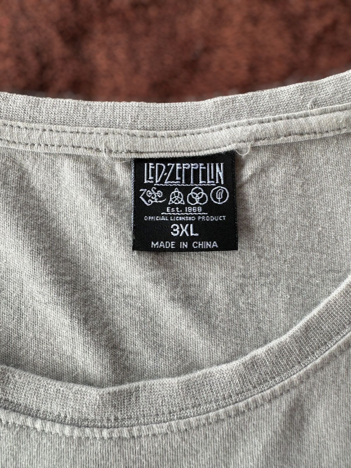 Band Tees Led Zeppelin Official Licensed Product Size US XXL / EU 58 / 5 - 6 Thumbnail