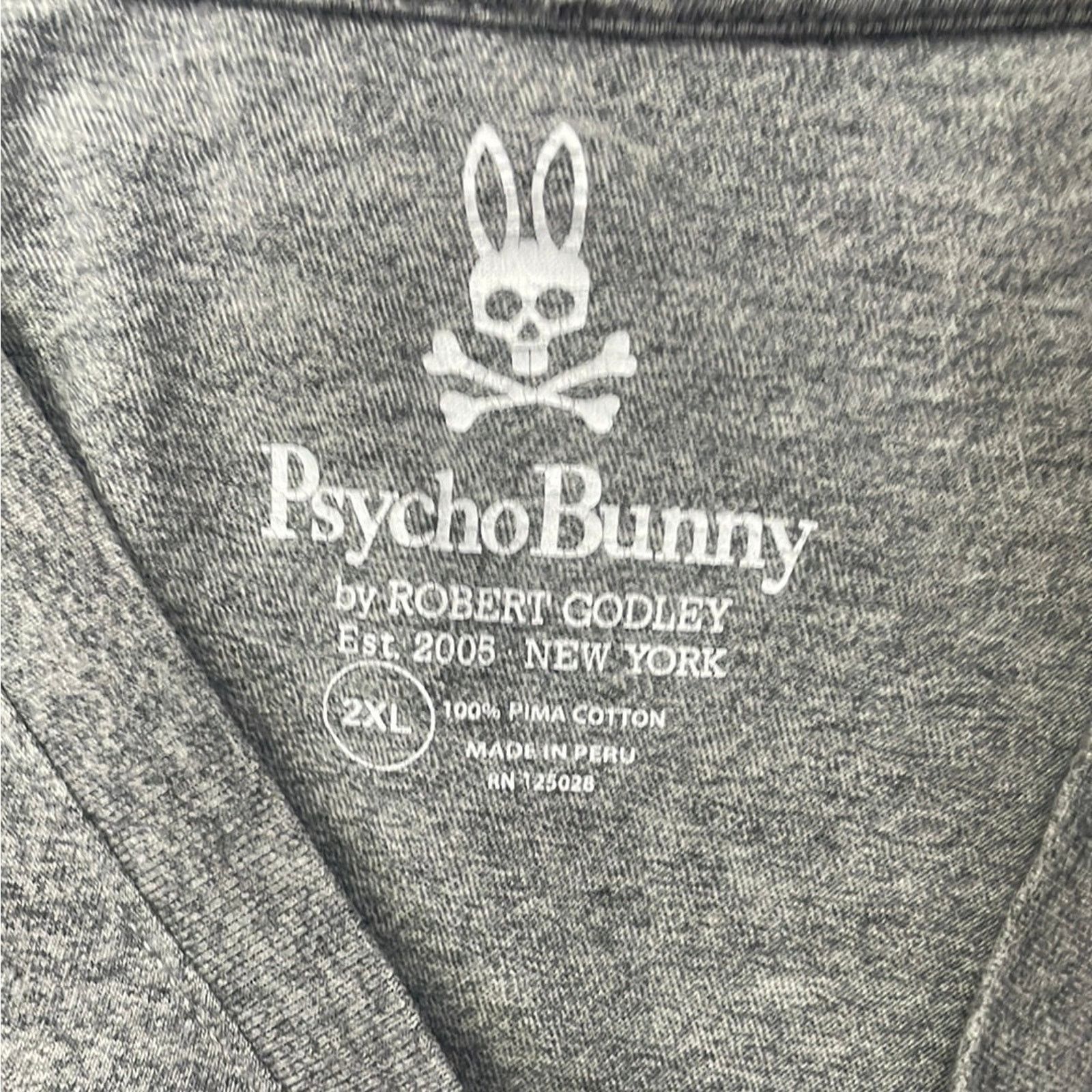 Psycho Bunny Psycho Bunny V-Neck 2XL Size US XL / EU 56 / 4 - 3 Thumbnail