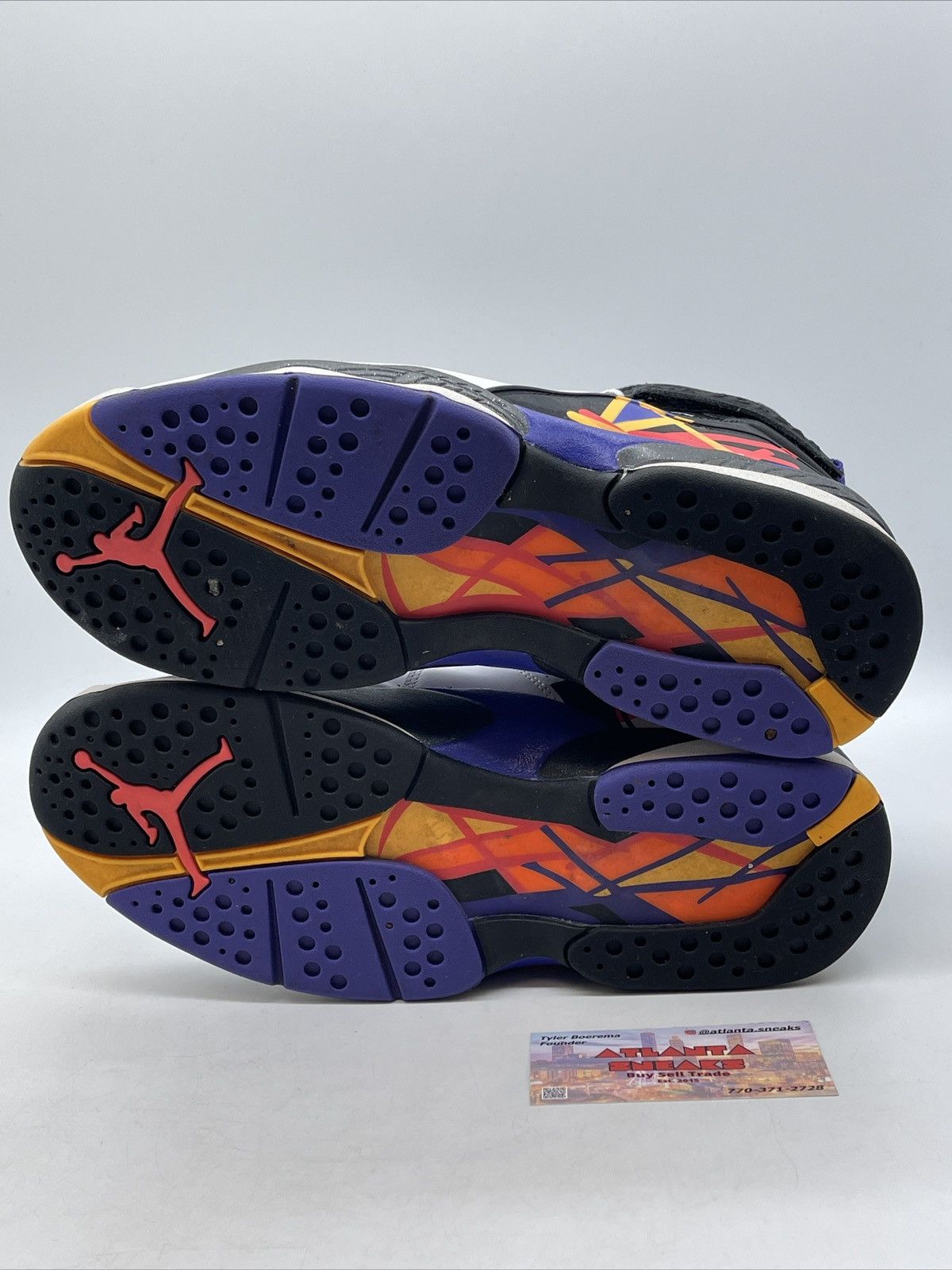 Jordan Brand Air Jordan 8 Three-peat Size US 8.5 / EU 41-42 - 7 Thumbnail