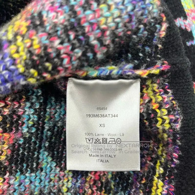 Dior Dior Black Graphic Pullover Sweater . Size XS / US 0-2 / IT 36-38 - 4 Thumbnail