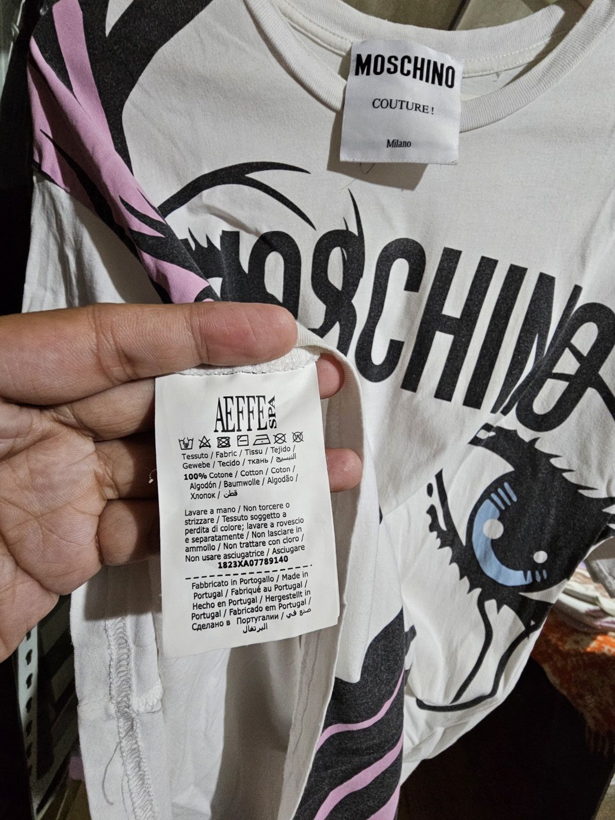 Moschino Moschino Couture Crying Woman Size US M / EU 48-50 / 2 - 3 Thumbnail