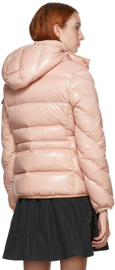 Moncler o1B3y1r0426 Down Brouel Coat in Pink Size XS / US 0-2 / IT 36-38 - 3 Thumbnail