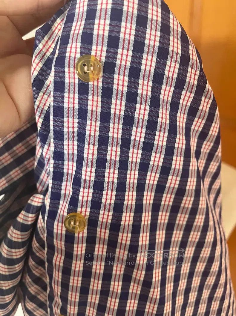 Vivienne Westwood Vivienne Westwood Bow Plaid Shirt Size S / US 4 / IT 40 - 5 Thumbnail