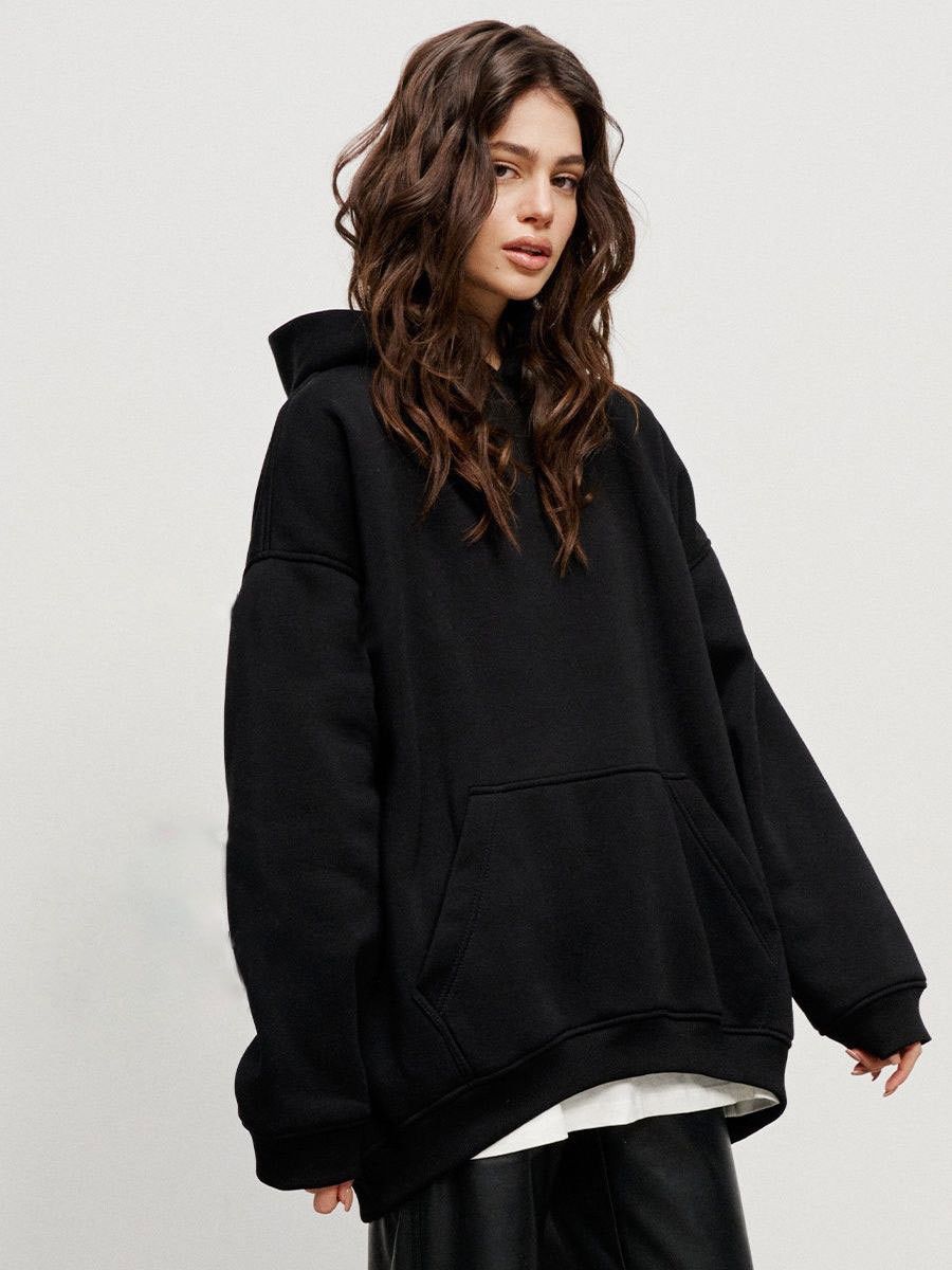 Other Warm fleece hooded sweatshirt Size L / US 10 / IT 46 - 1 Thumbnail