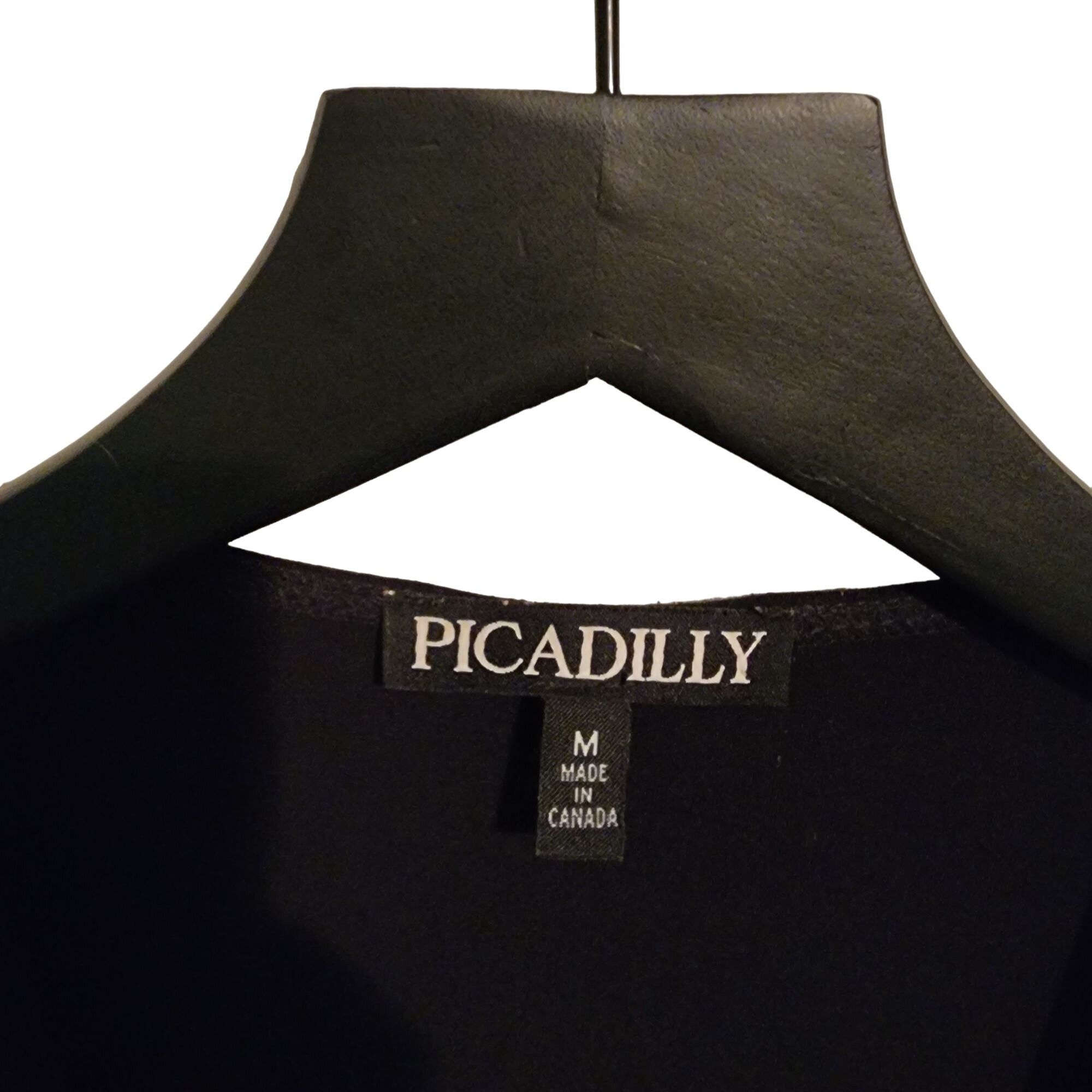 Other PICADILLY Black Gold Blazer Type Jacket Womens size M Size M / US 6-8 / IT 42-44 - 4 Thumbnail