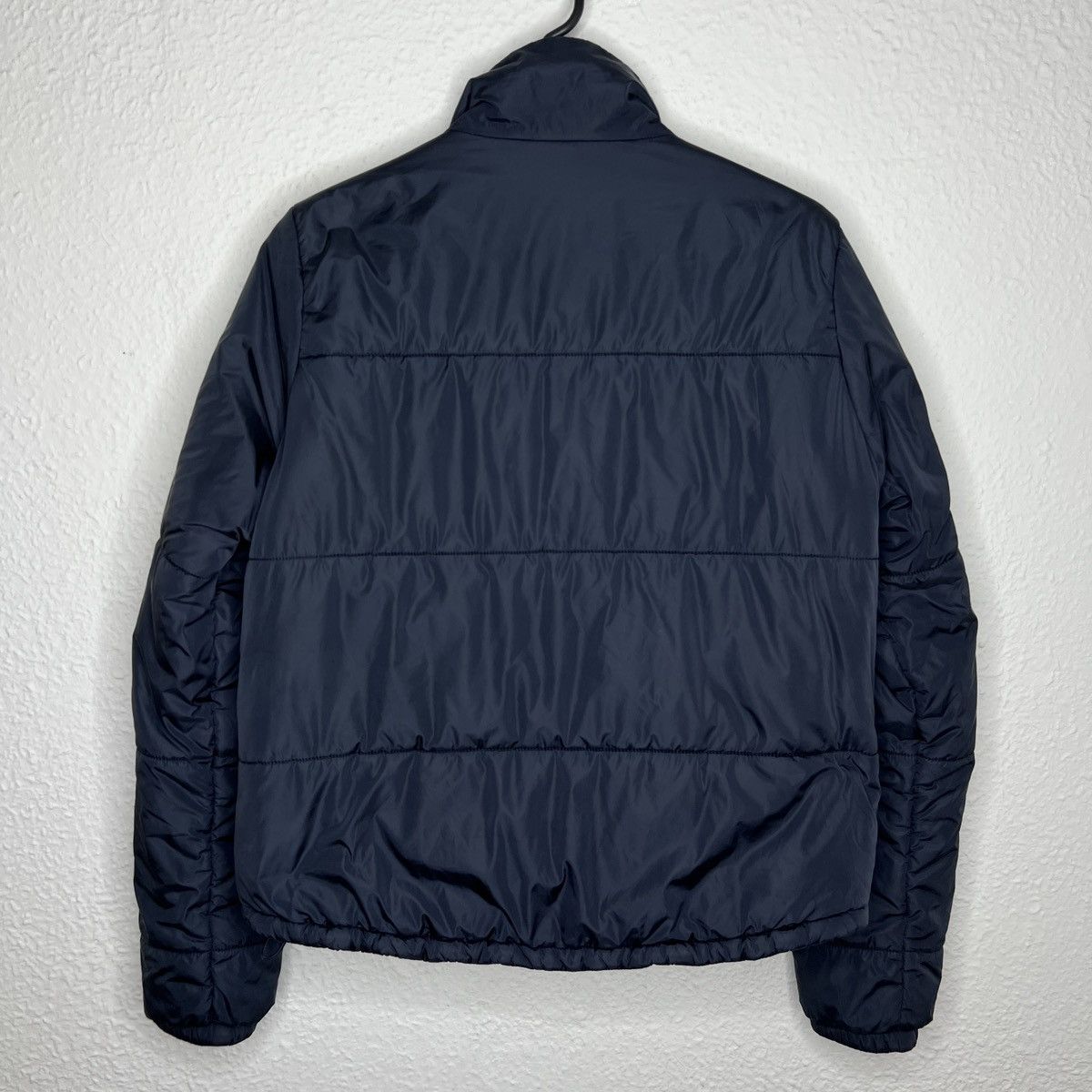 Prada Prada Milano Puffer Jacket Nylon Navy Logo Retro Y2K Drill Size M / US 6-8 / IT 42-44 - 11 Thumbnail