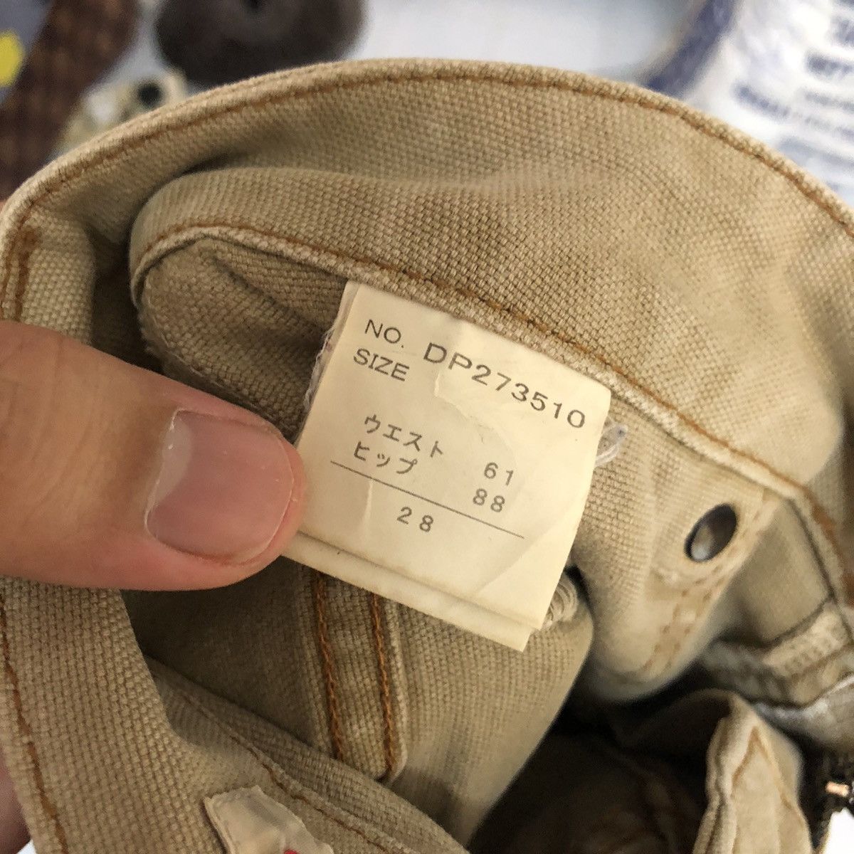 Japanese Brand Ru Jeans Brown Cargo Multipocket Pants #A2527 Size 27" / US 4 / IT 40 - 21 Thumbnail