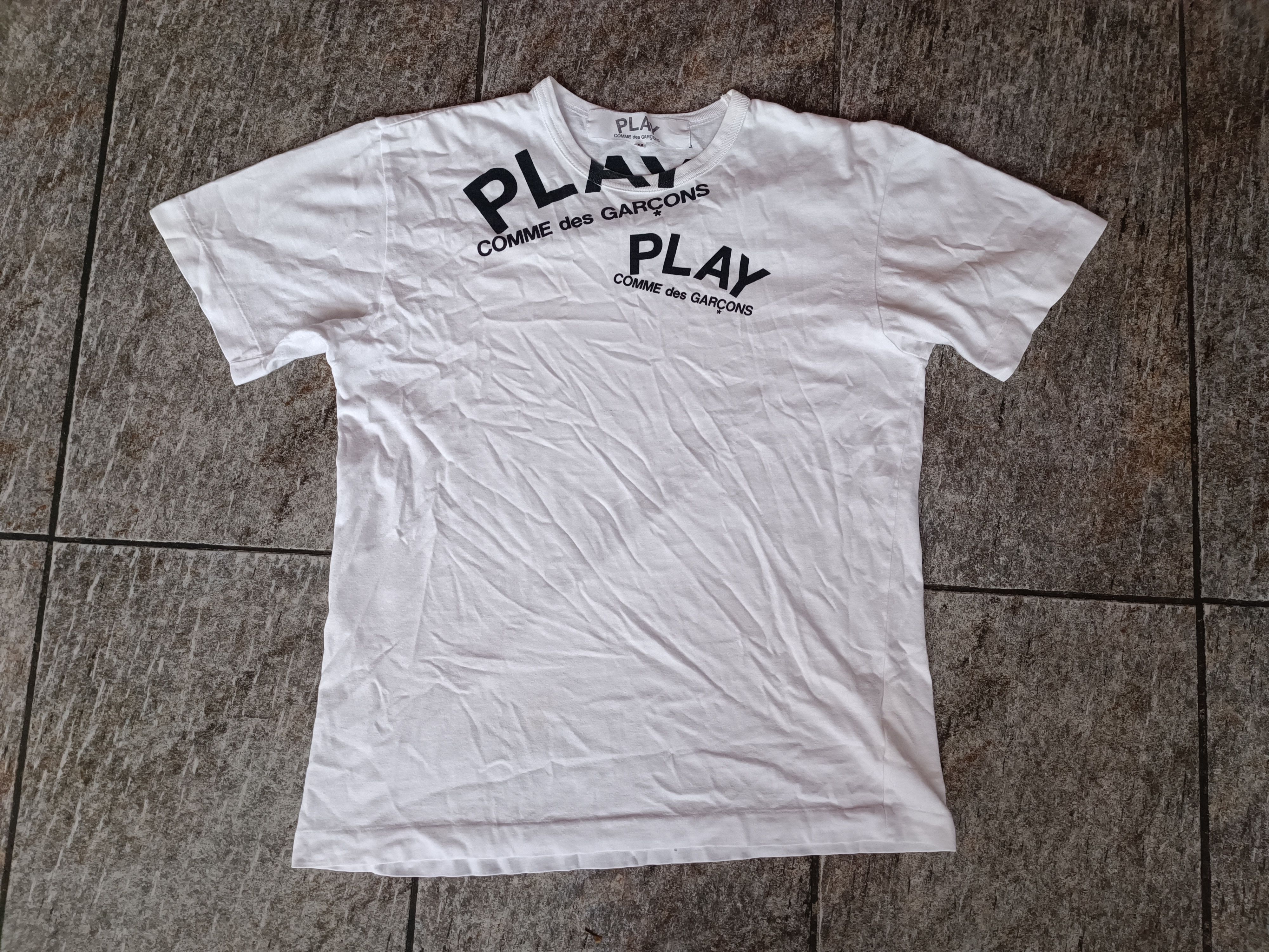 t shirt comme des garcons play