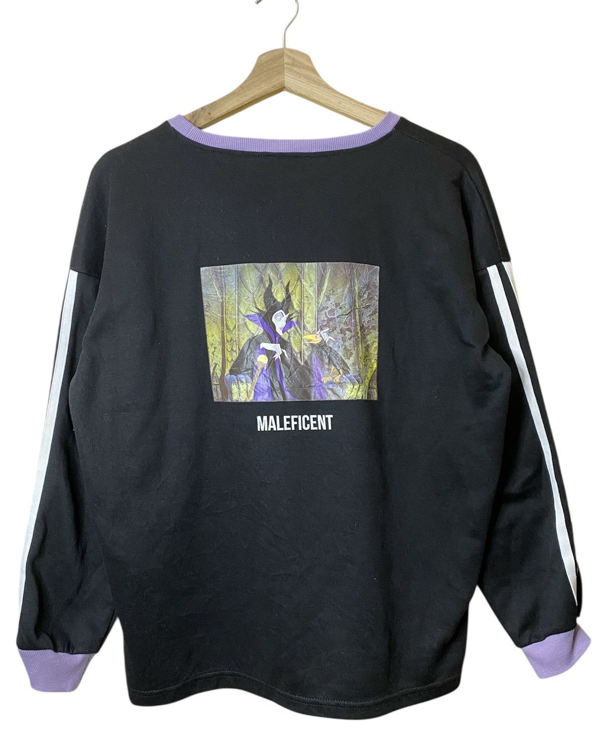 Disney Disney Maleficent Tshirt Long Sleeve Crewneck Size L / US 10 / IT 46 - 2 Thumbnail