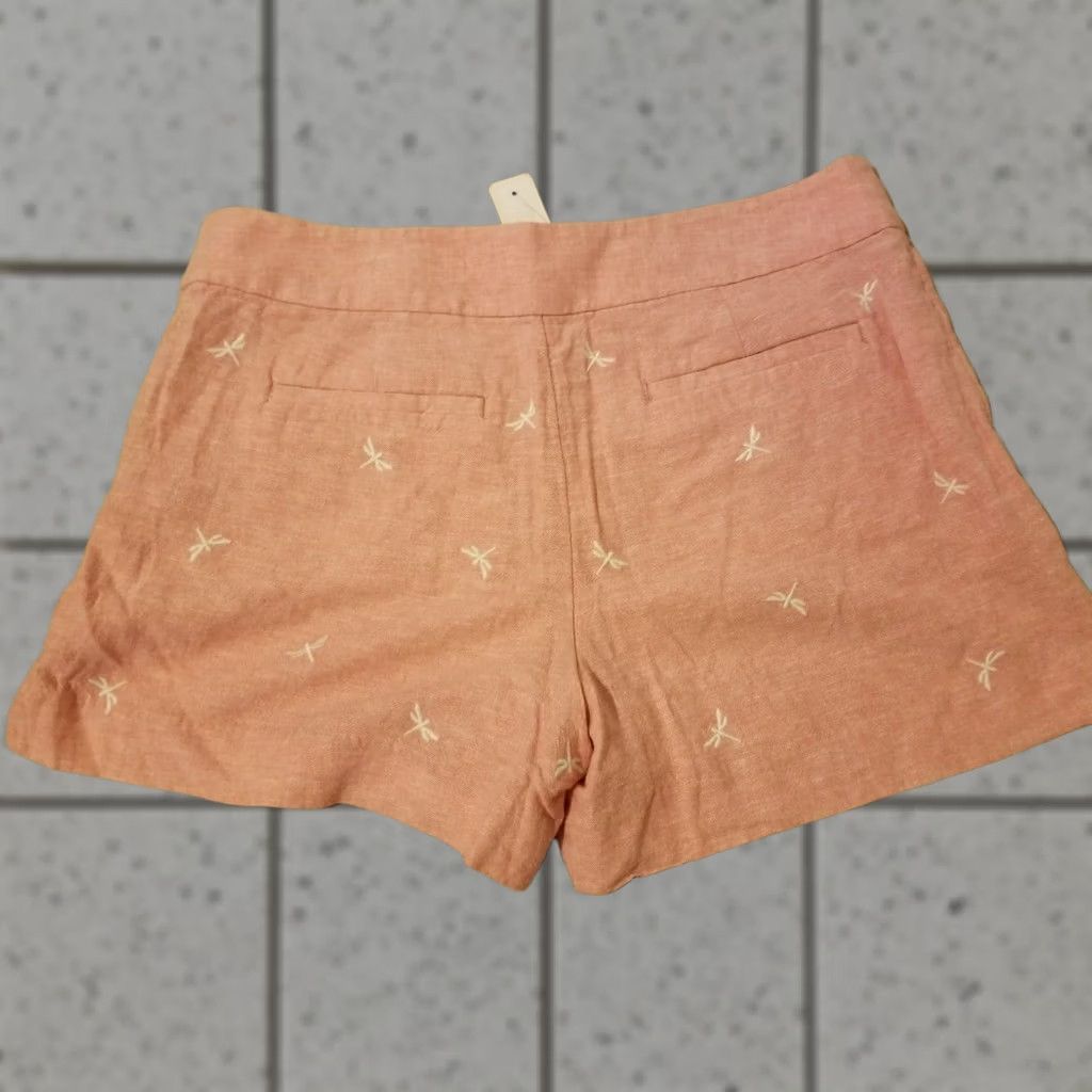 Ann Taylor Ann Taylor Womens Shorts Pink Khaki Chino Size 8 Size 30" / US 8 / IT 44 - 1 Thumbnail