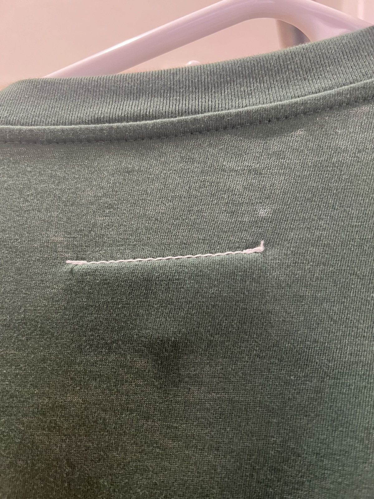 Maison Margiela 2024 MM6 Maison Margiela Numbers T- Shirt 'Green' Size US M / EU 48-50 / 2 - 6 Thumbnail