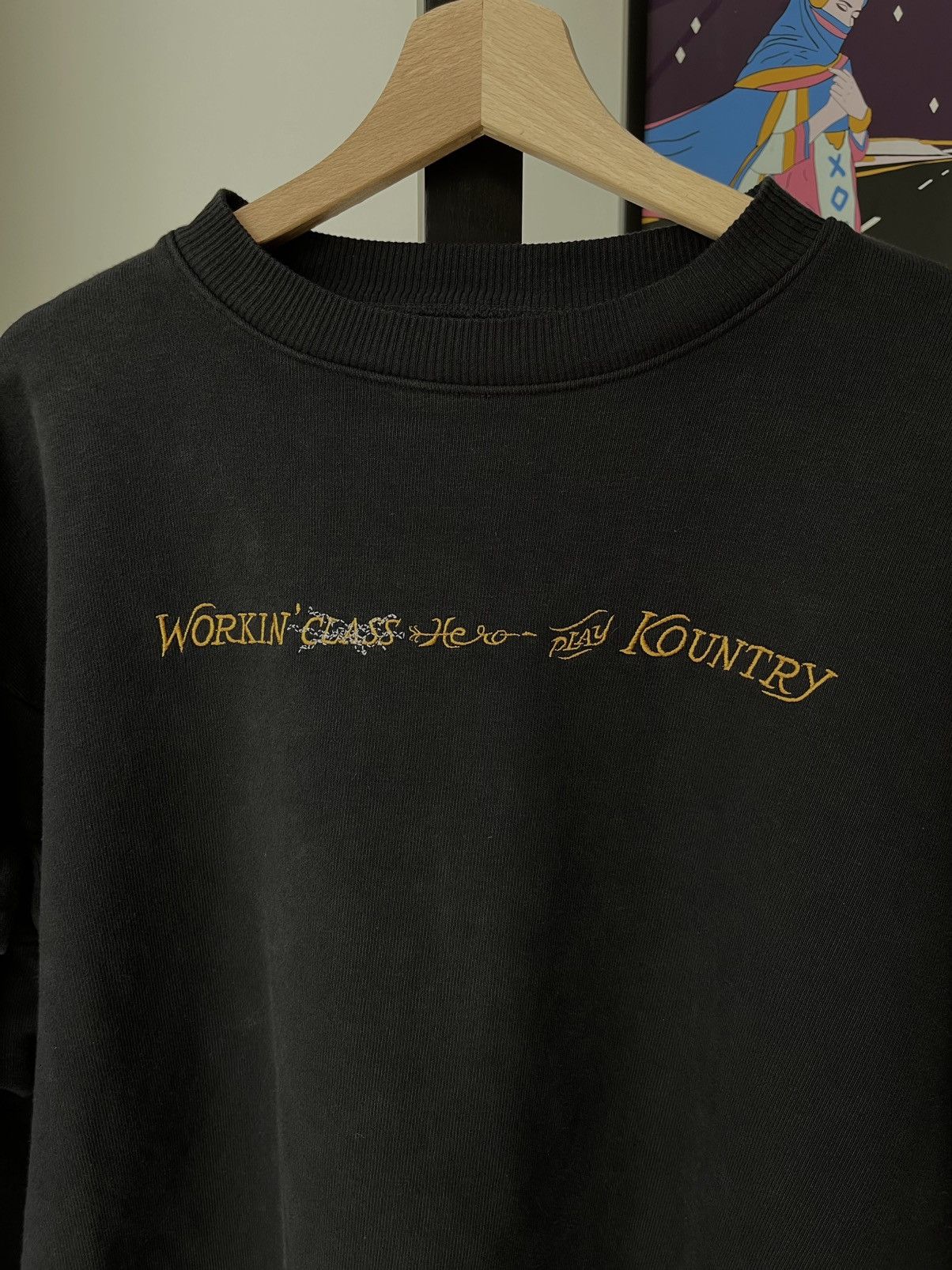 Kapital Kapital 2023 8-Pockets Black Washed Utility Sweater Size US L / EU 52-54 / 3 - 4 Thumbnail