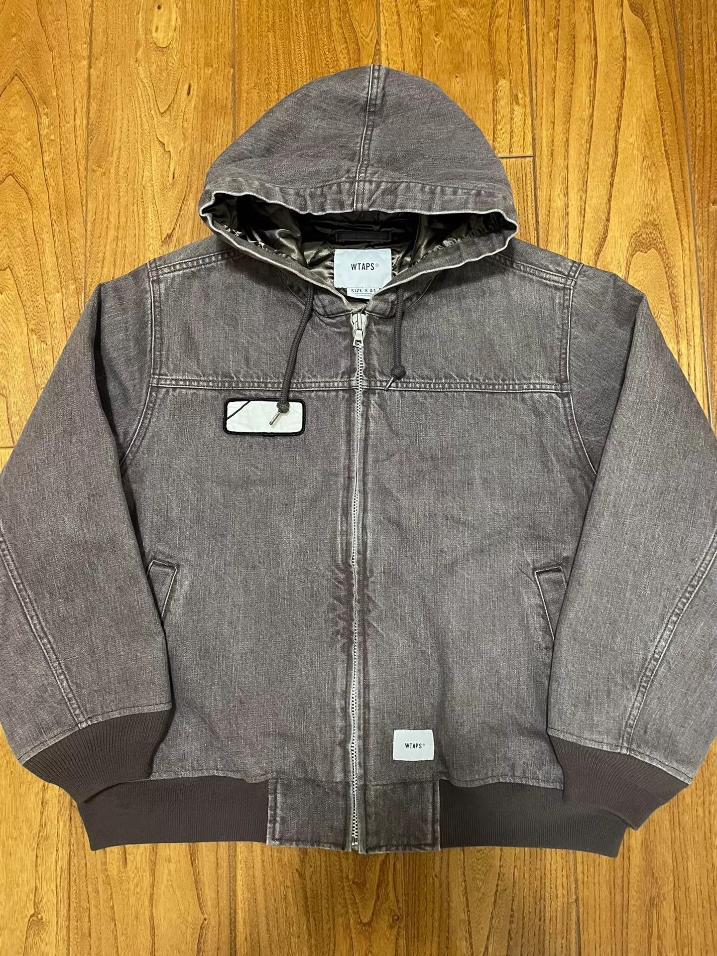 Wtaps WTAPS 187 JACKET DENIM 19AW Camel Loose Vintage Wash Size US S / EU 44-46 / 1 - 1 Thumbnail