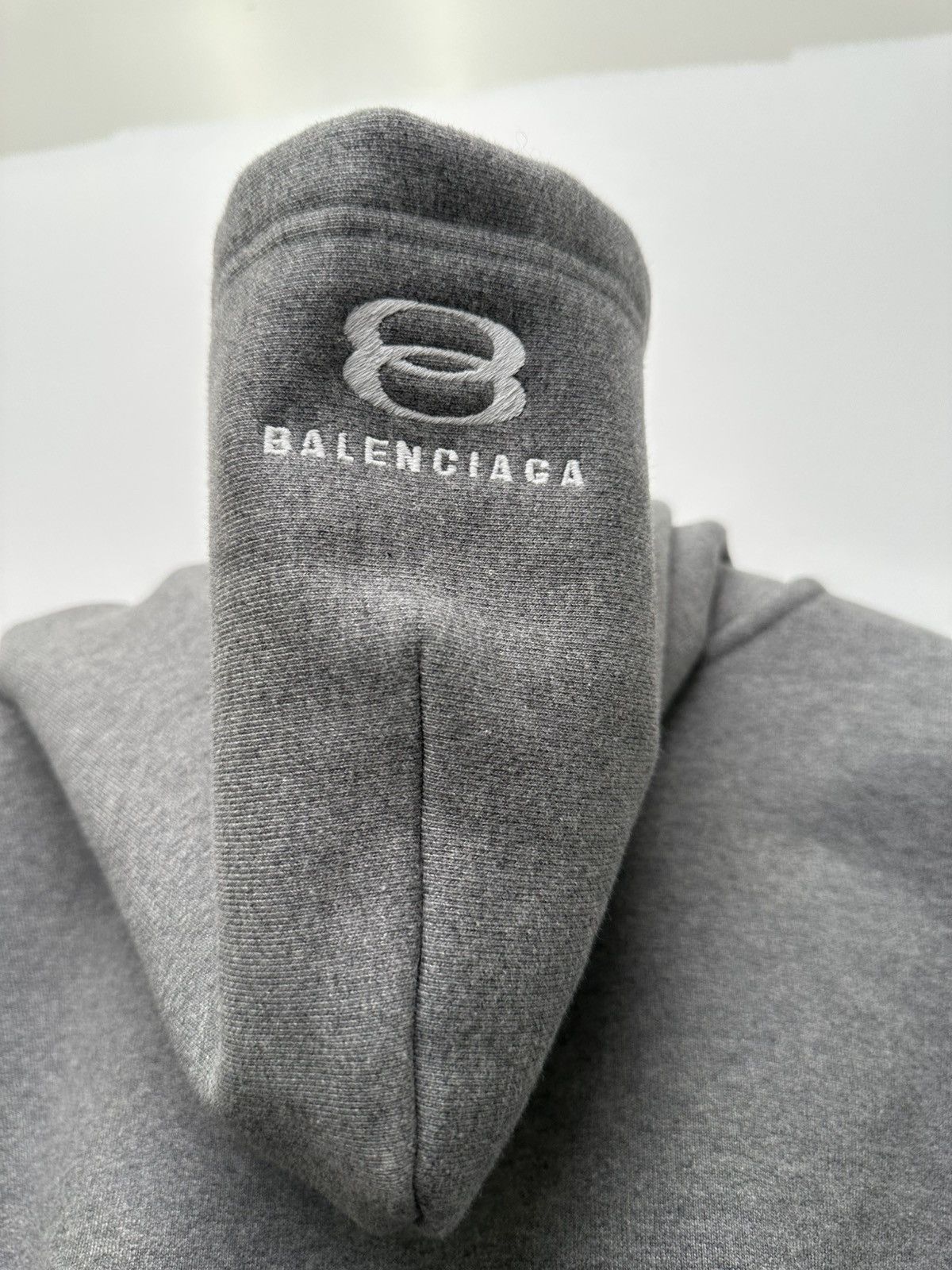 Balenciaga Balenciaga Heavy Grey Zip Hoodie Size US M / EU 48-50 / 2 - 10 Thumbnail