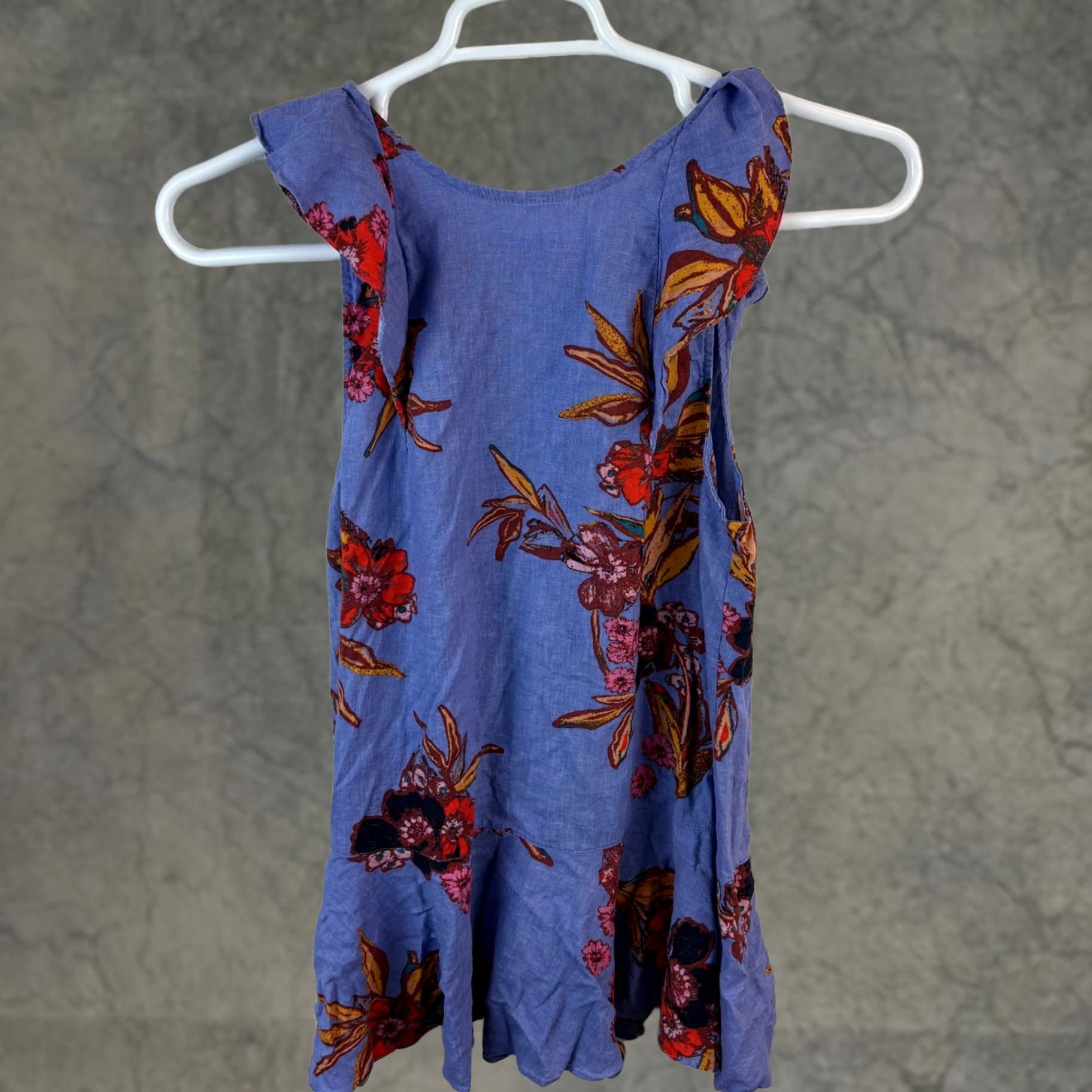 Free People Free People Blue Hawaii mini dress, size XS