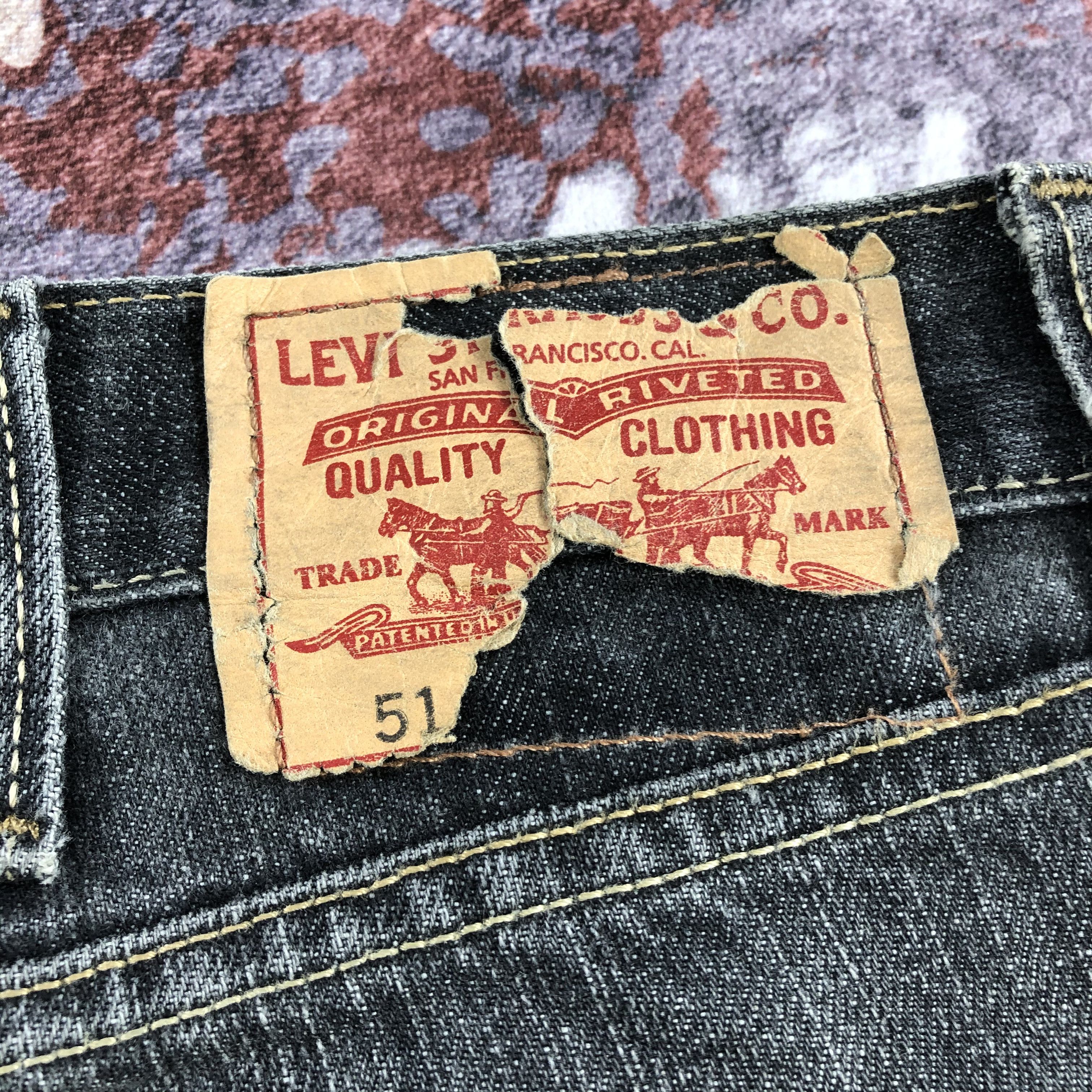 Levi's × Vintage Vintage Levis 514 Faded Black Jeans-JM2613 Size US 40 / EU 56 - 6 Thumbnail