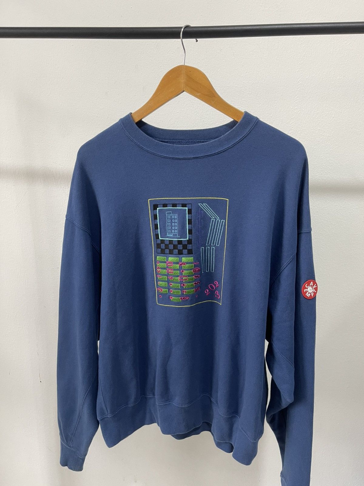 Cav Empt 2023 Cav Empt Embroidered Sweatshirt Size US M / EU 48-50 / 2 - 2 Thumbnail