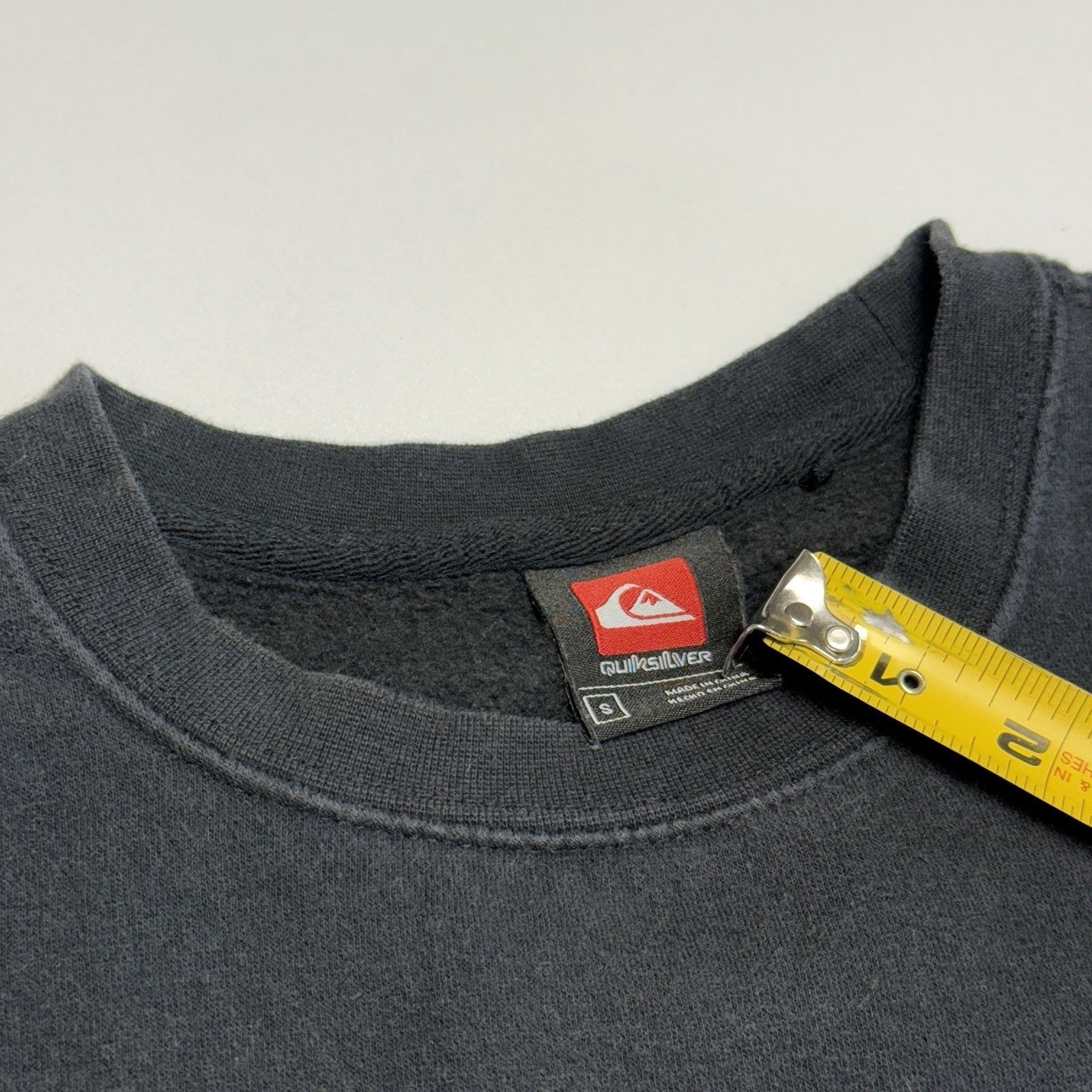 Quiksilver Quiksilver Sweatshirt Mens Small Black Crew Neck Surf Skate Size US S / EU 44-46 / 1 - 5 Thumbnail