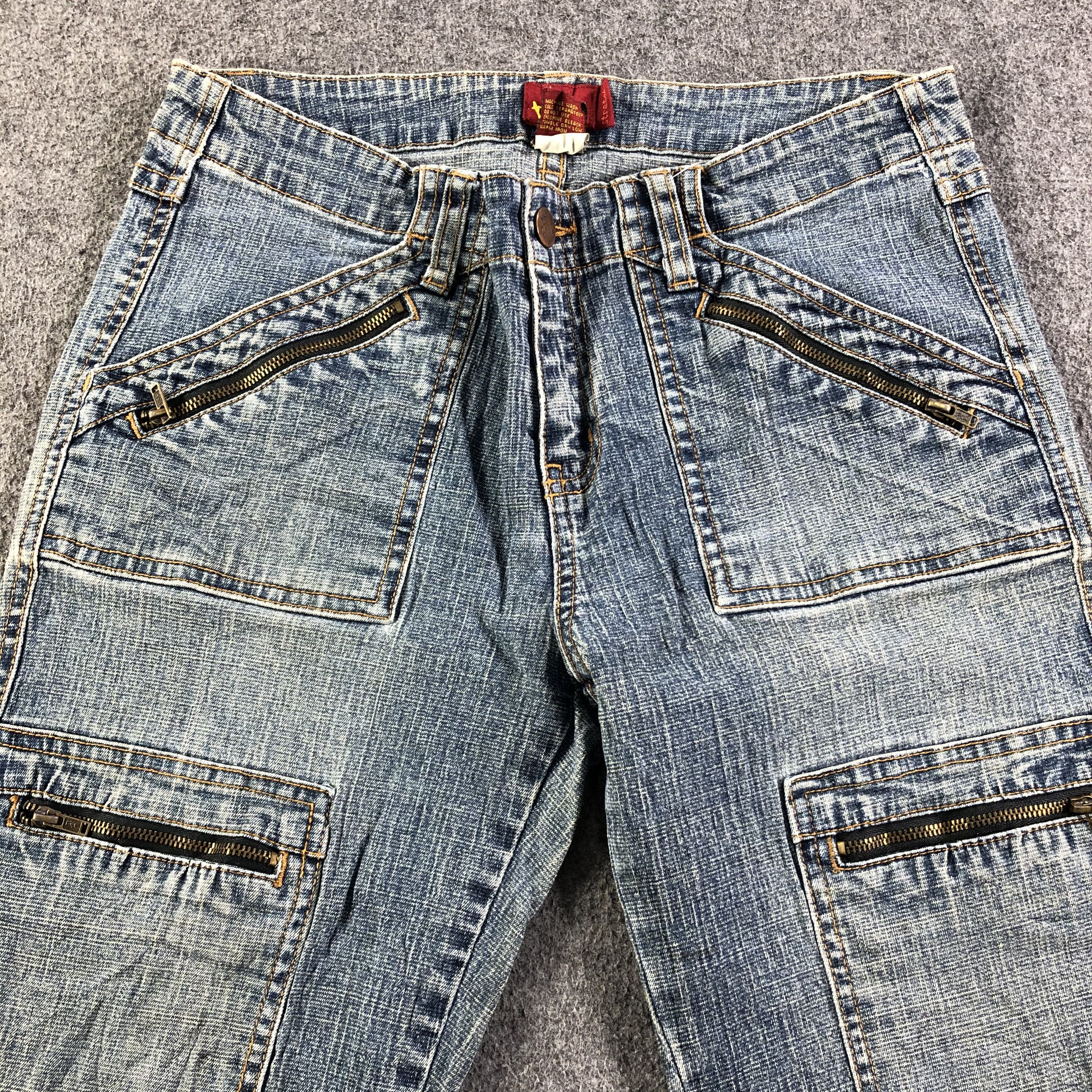 Japanese Brand Vintage Tilt Jeans Flare Denim -J2756 Size US 30 / EU 46 - 3 Thumbnail