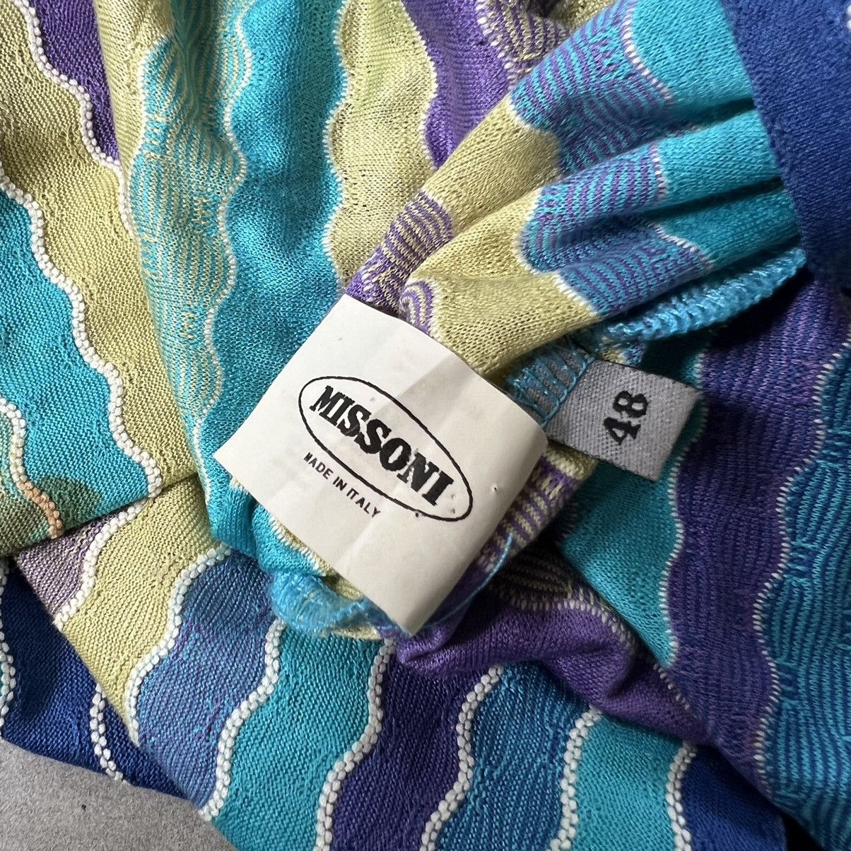 Missoni 1990s Missoni Multicolor Button Longsleeve Shirt Size L / US 10 / IT 46 - 6 Thumbnail