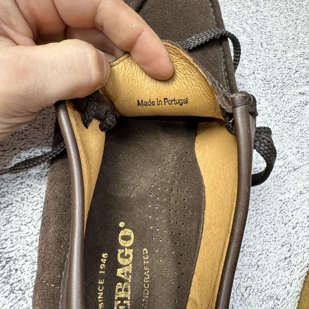 Handmade × Sebago Sebago Koala Low Brown Suede Handmade US8.5 UK8 EU42 27cm Size US 8.5 / EU 41-42 - 14 Thumbnail