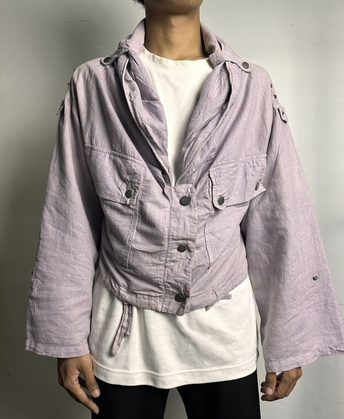 Hussein Chalayan aw2004 'anthropology of solitude' walkman jacket