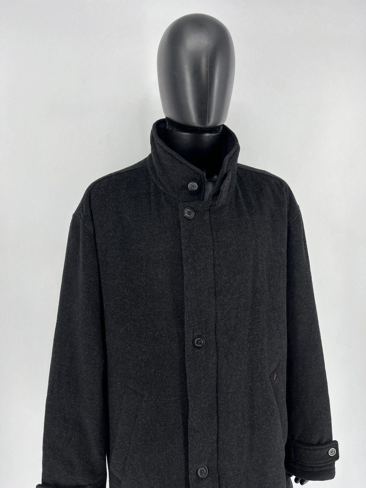 Daniel Hechter Daniel Hechter Mens 48 XL Zip Up Jacket Cashmere Coat Jacket Size US XL / EU 56 / 4 - 4 Thumbnail