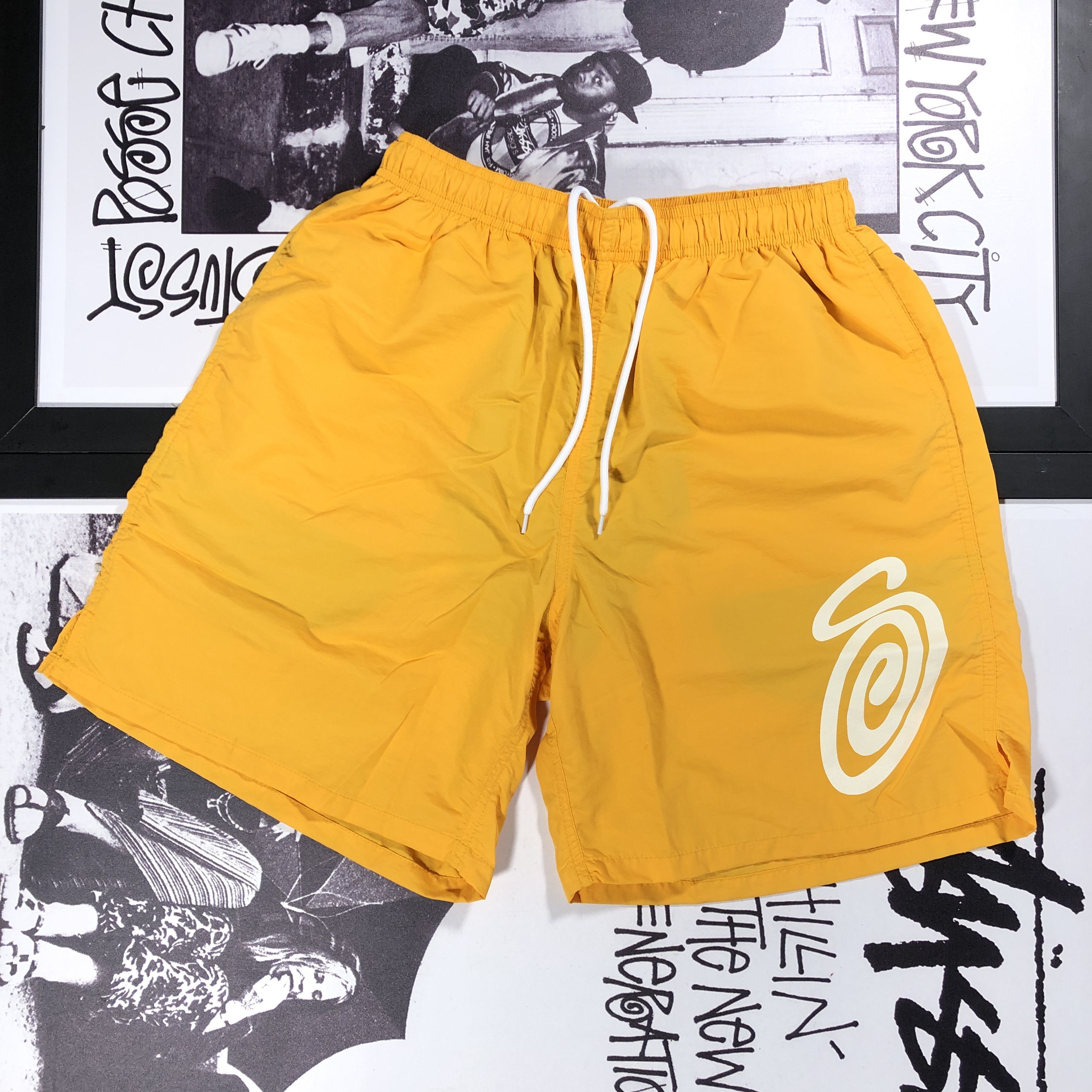 Stussy × Vintage Vintage 90s Stussy Workgear Made In USA Shorts 
