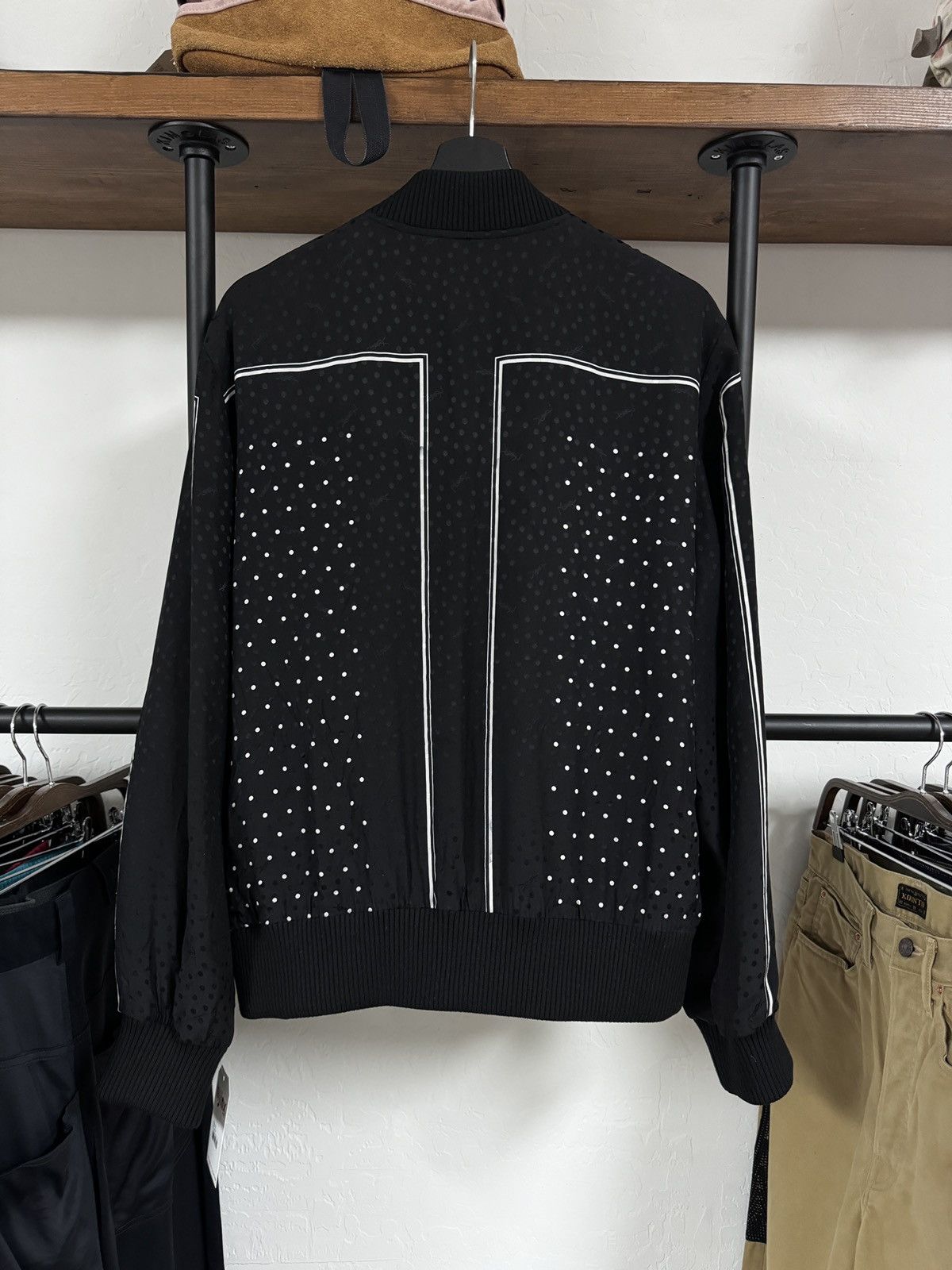 Saint Laurent Paris Saint Laurent Polka Dot Bomber Size US M / EU 48-50 / 2 - 4 Thumbnail