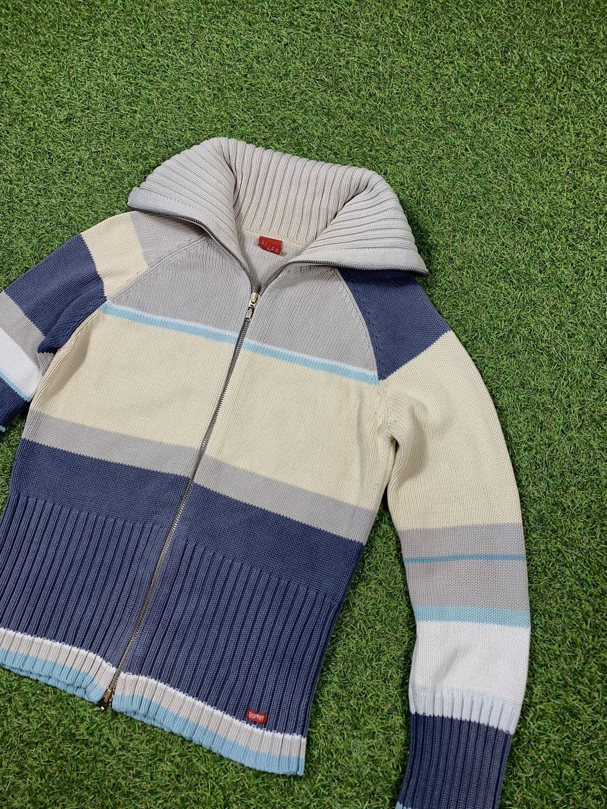 Vintage Vintage 90s Japanese zip up sweatshirt streetwear size M Size M / US 6-8 / IT 42-44 - 2 Thumbnail