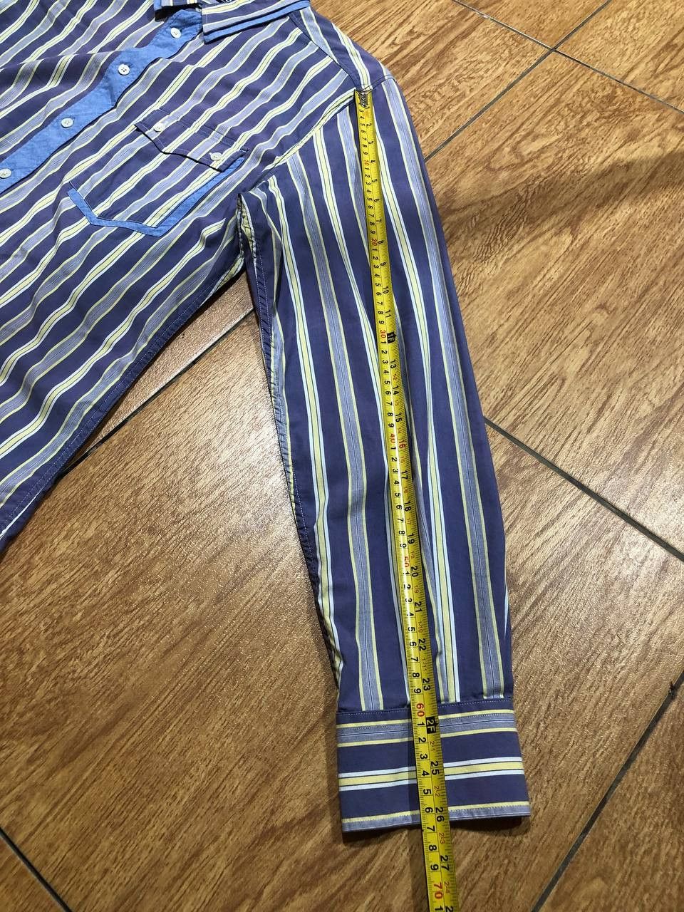 Dolce & Gabbana D&G Dolce & Gabbana Shirt Striped Made In Italy Button Up Size US L / EU 52-54 / 3 - 9 Thumbnail
