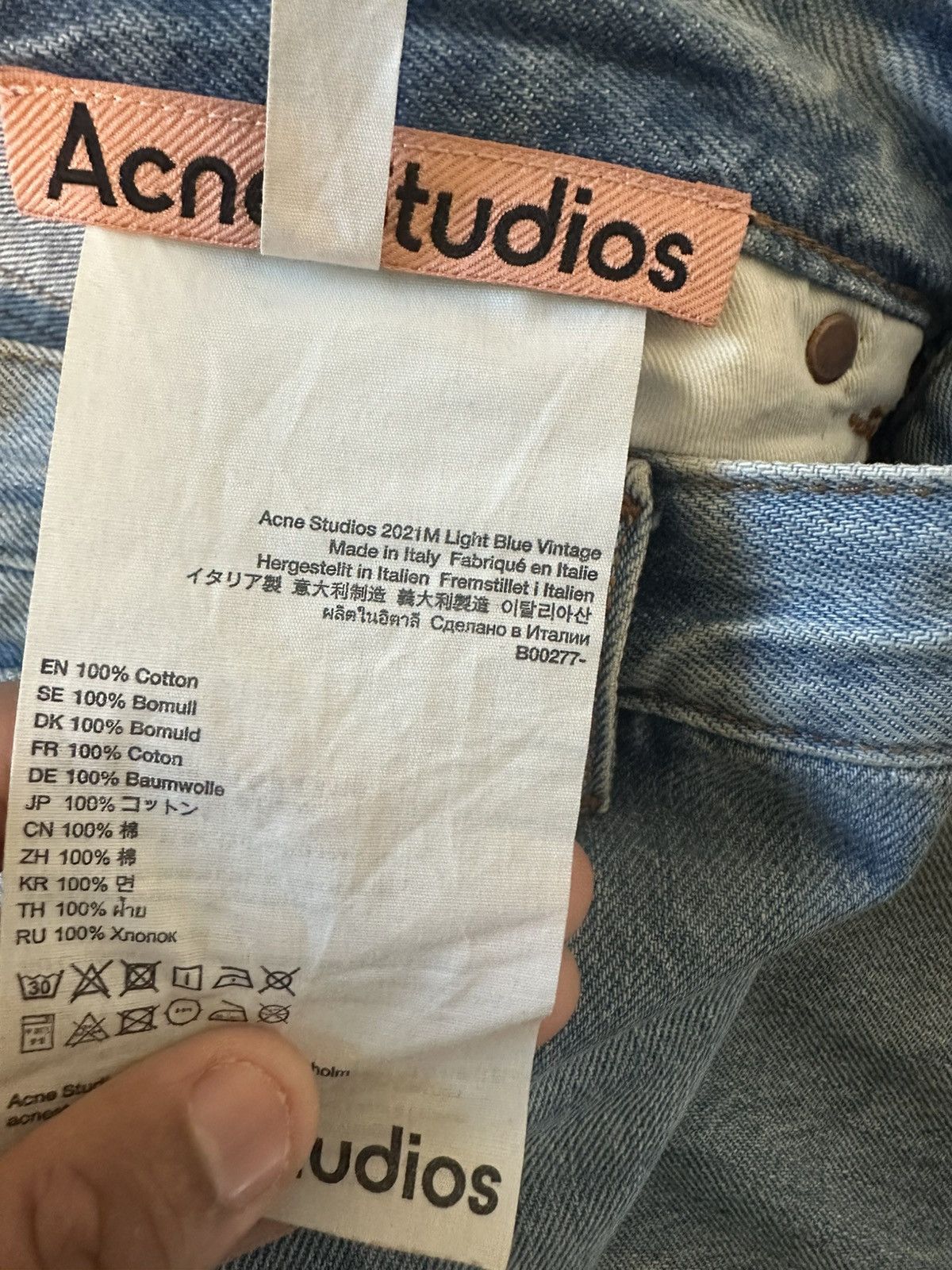 Acne Studios Acne Studios 2021M Size US 31 - 7 Thumbnail