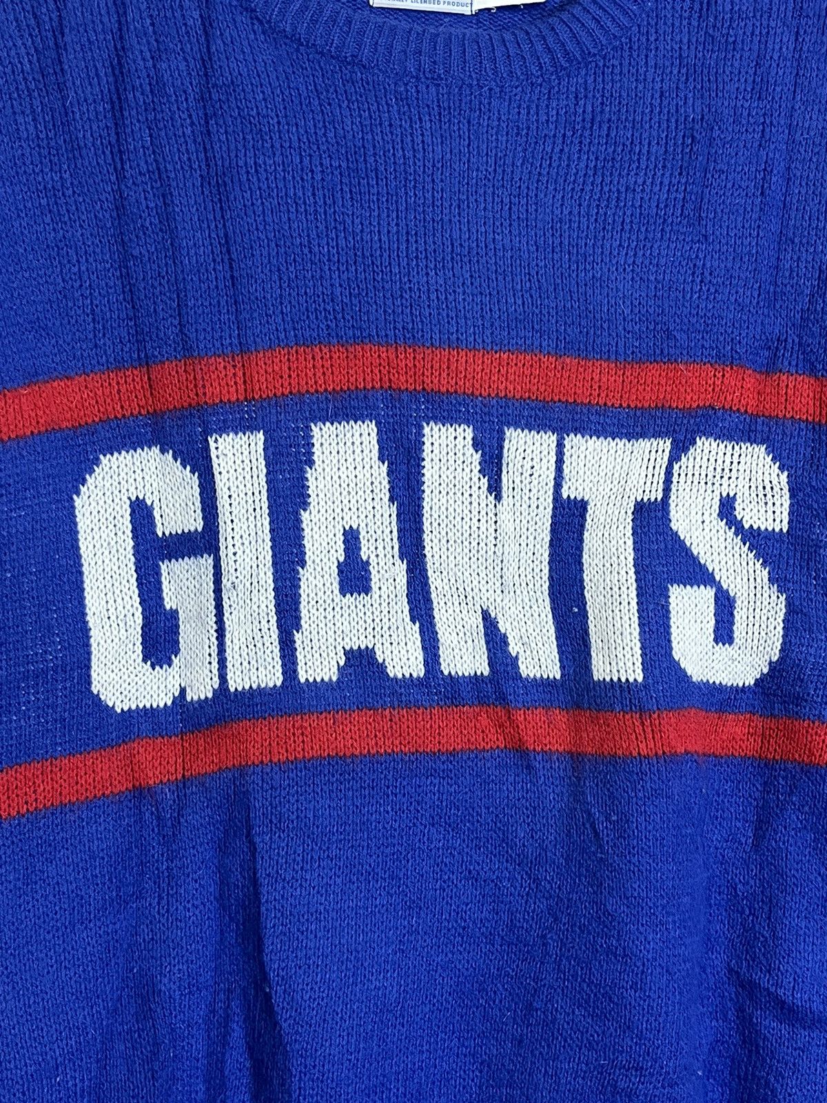 NFL VINTAGE NEW YORK GIANTS CLIFF ENGLE NFL KNIT SWEATS Size US L / EU 52-54 / 3 - 3 Thumbnail