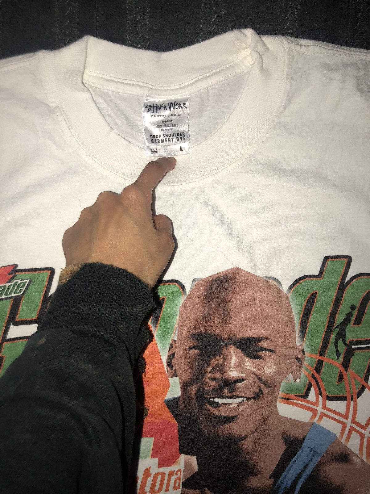 Rap Tees Michael Jordan shirt Size US XXL / EU 58 / 5 - 14 Thumbnail