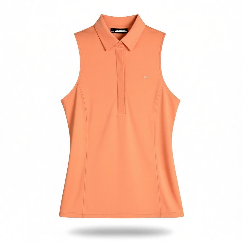 J.Lindeberg J. Lindberg Burnt Coral Sleeveless Top NWT - L - $195 retail Size L / US 10 / IT 46 - 1 Thumbnail