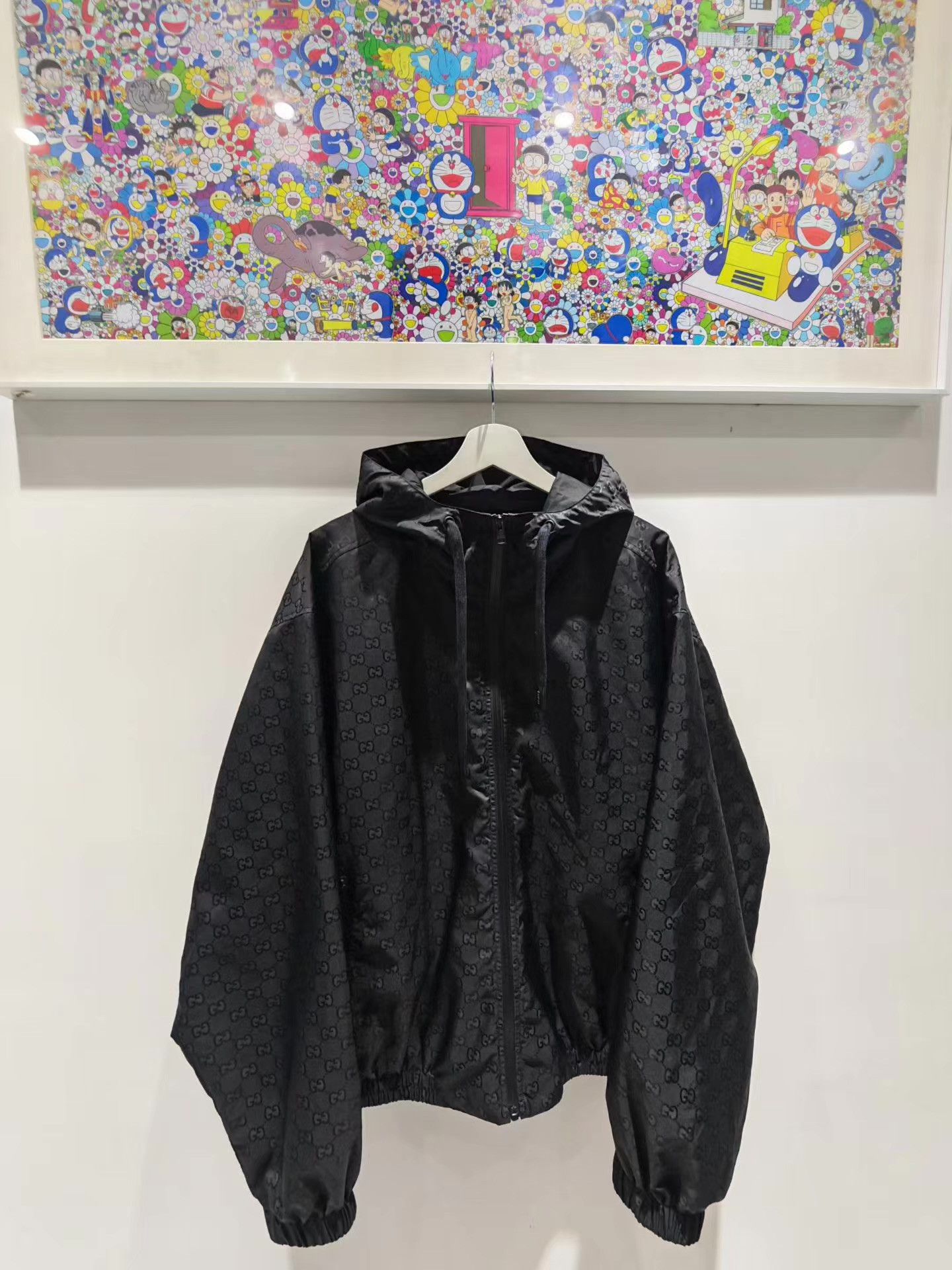 Gucci GUCCI New GG All-Over Nylon Jacquard Zip Jacket Q15 Size US L / EU 52-54 / 3 - 1 Thumbnail