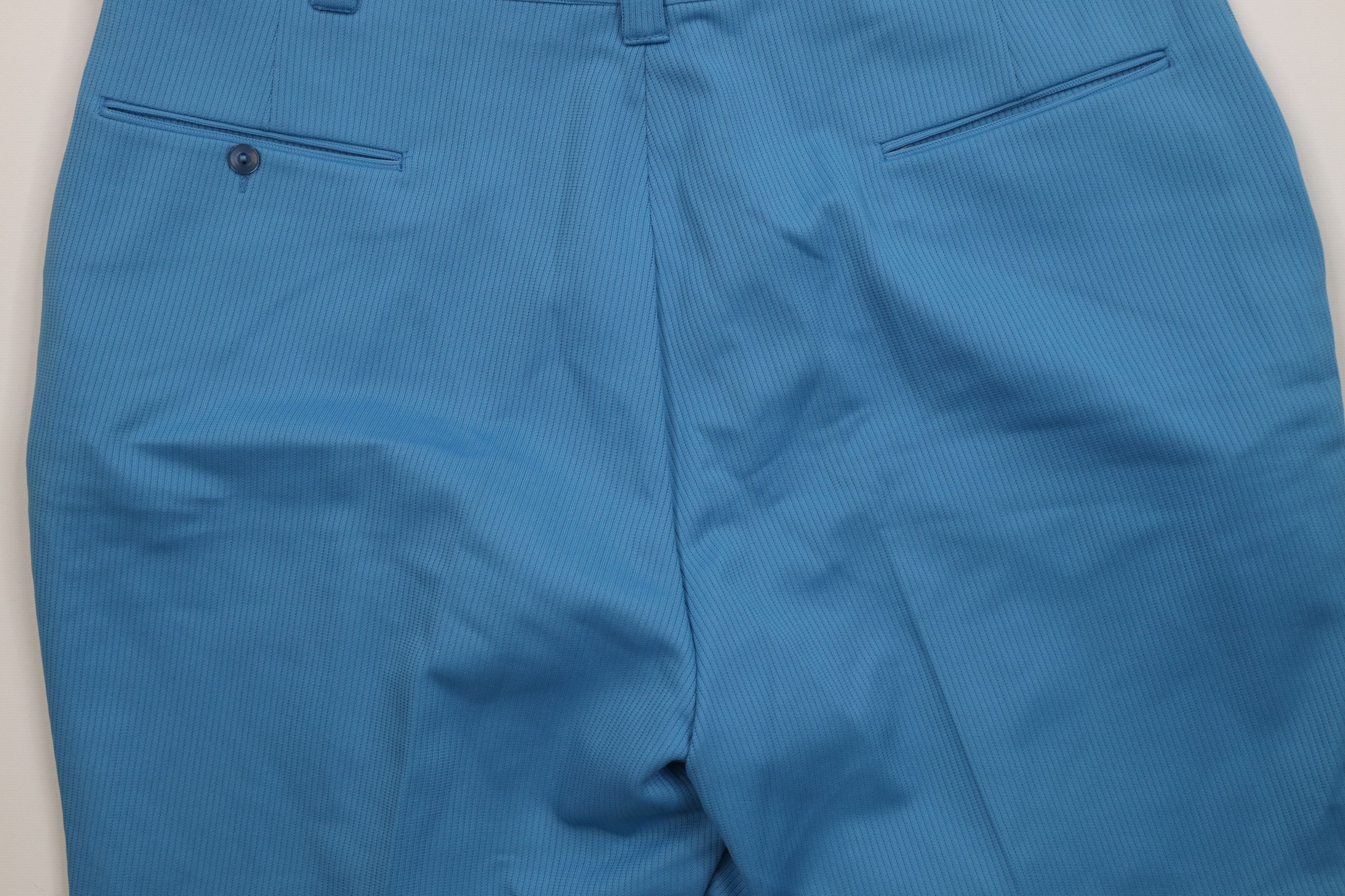 Vintage Deadstock Vintage 70s Streetwear Above Knee Shorts Blue USA Size US 38 / EU 54 - 12 Thumbnail