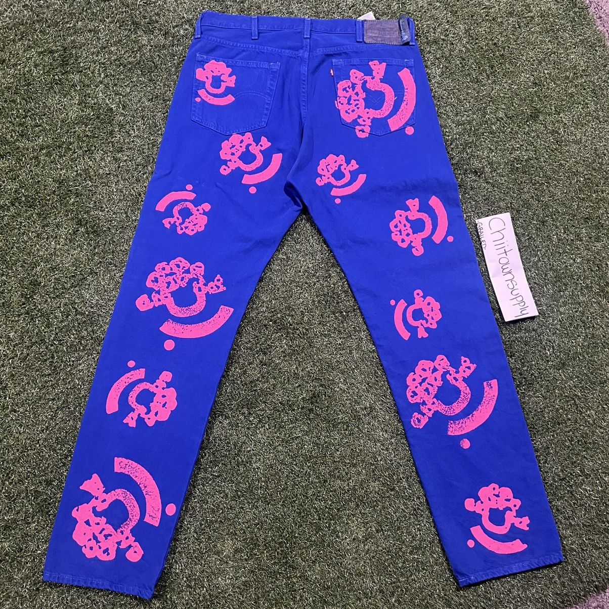 (B).Stroy × DENIM TEARS Denim Tears Bstroy Tears 501 Jeans Size 38 Size US 38 / EU 54 - 8 Thumbnail