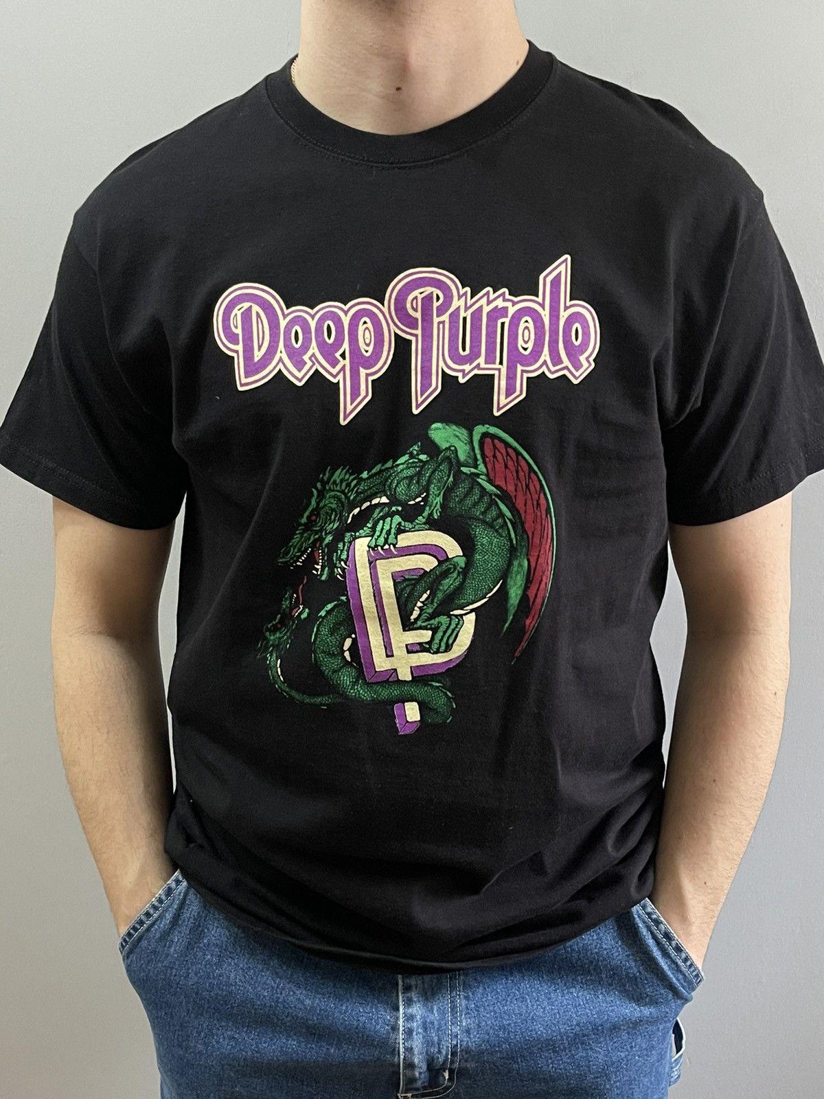Band Tees 00s Deep Purple The Battle Rages On Tour Metal Rock Band Tee Size US L / EU 52-54 / 3 - 3 Thumbnail