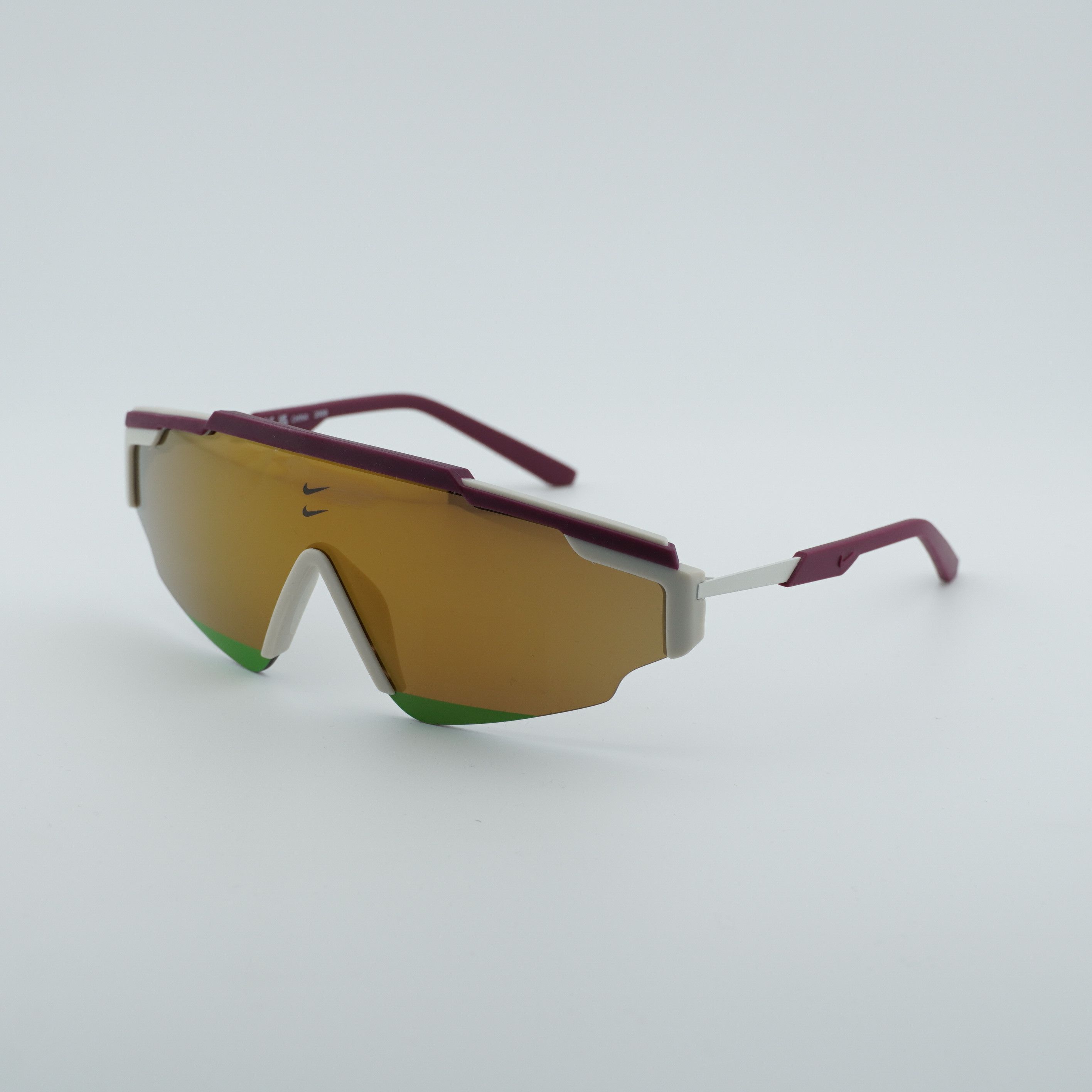 Nike NIKE MARQUEE EDGE M 681 Sunglasses Maroon Shield Frame Size ONE SIZE - 7 Thumbnail