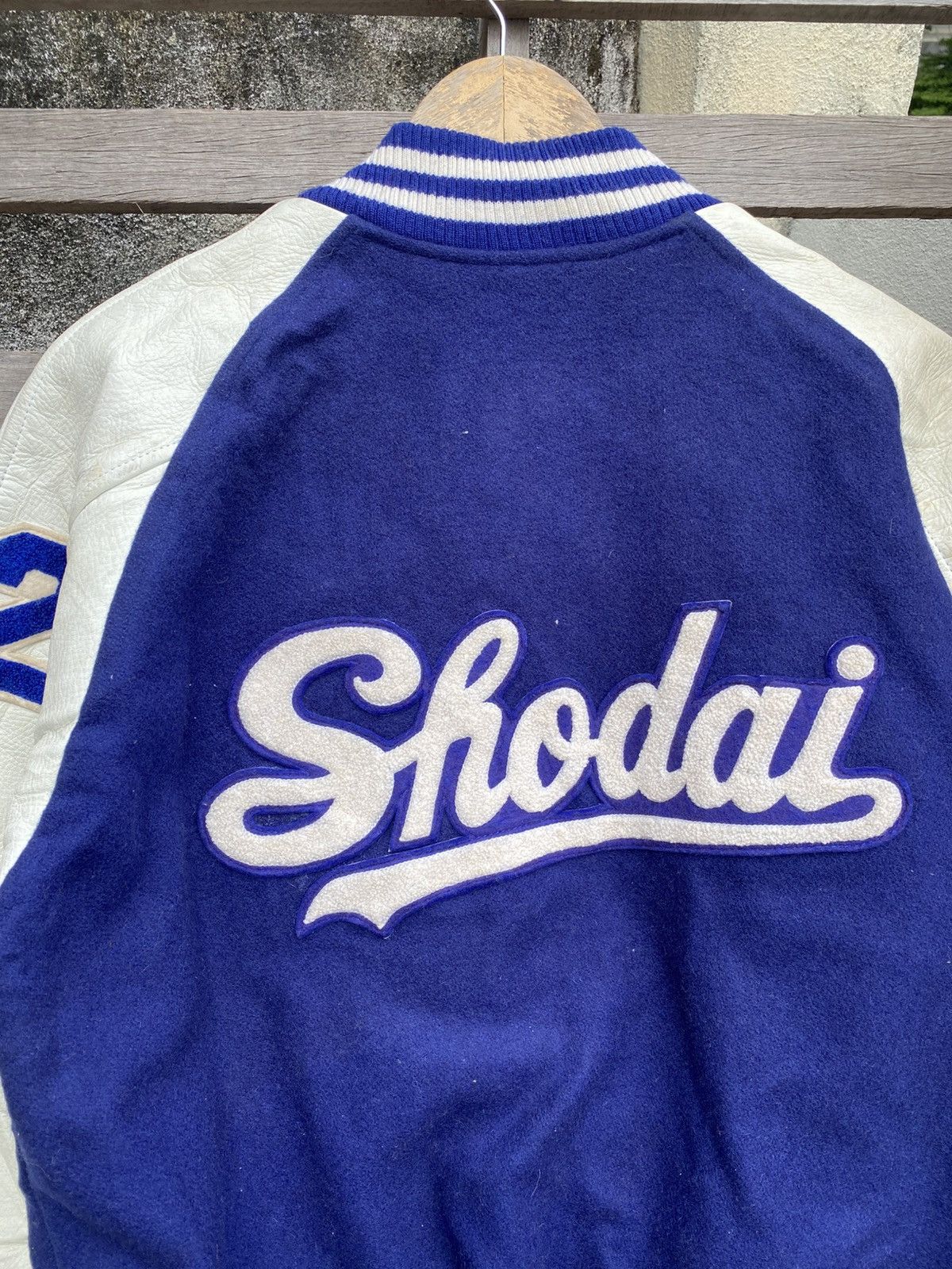 Japanese Brand Vintage Varsity Jacket - Shodai Size US M / EU 48-50 / 2 - 7 Thumbnail