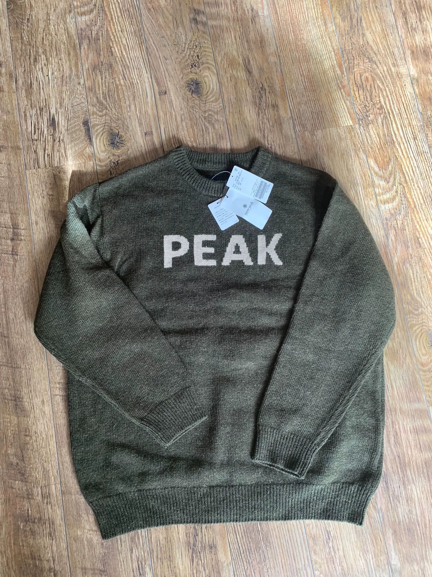 Snow Peak SNOW PEAK × JS Wool Knit Warm Crew Pullover Sweater L New Size US L / EU 52-54 / 3 - 1 Thumbnail
