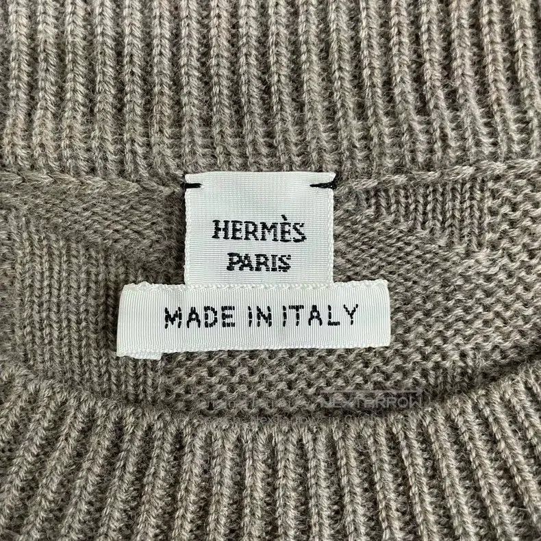Hermes Hermes H Pattern Short Sleeve Crew Neck Top Size XS / US 0-2 / IT 36-38 - 3 Thumbnail