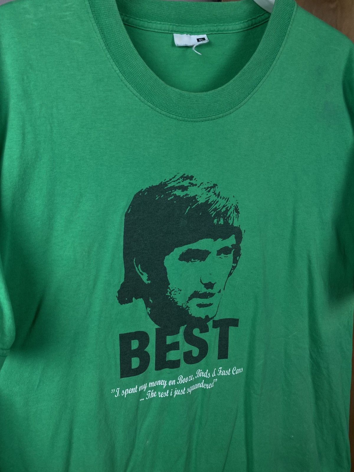 Vintage ⚽️Vintage 00s T-Shirt Football George Best Tribute VTG Tee⚽️ Size US XL / EU 56 / 4 - 3 Thumbnail