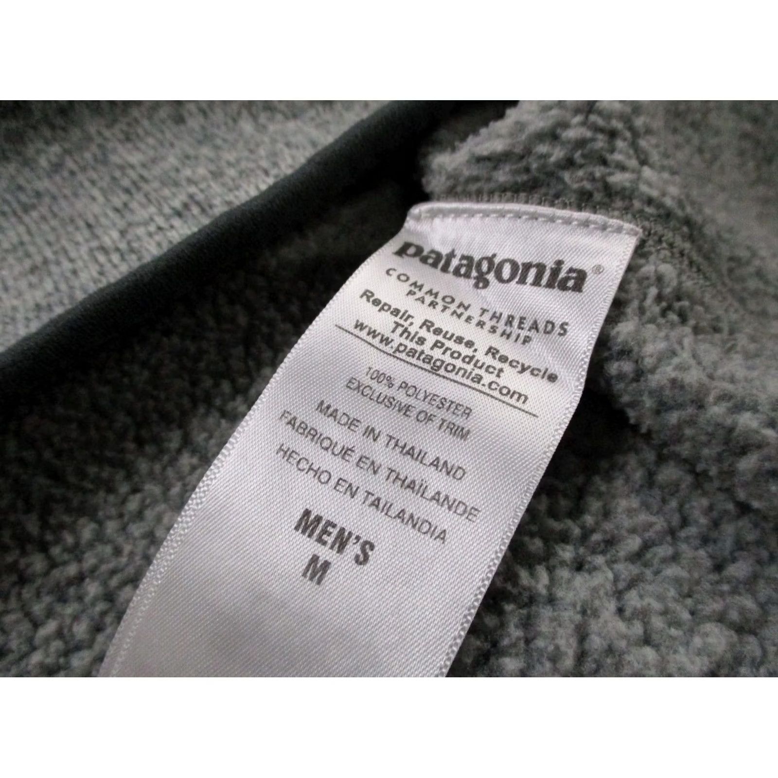 Patagonia Patagonia Jacket Mens M Better Sweater Fleece Jumper Outdoor Hiking Camping Gray Size US M / EU 48-50 / 2 - 7 Thumbnail