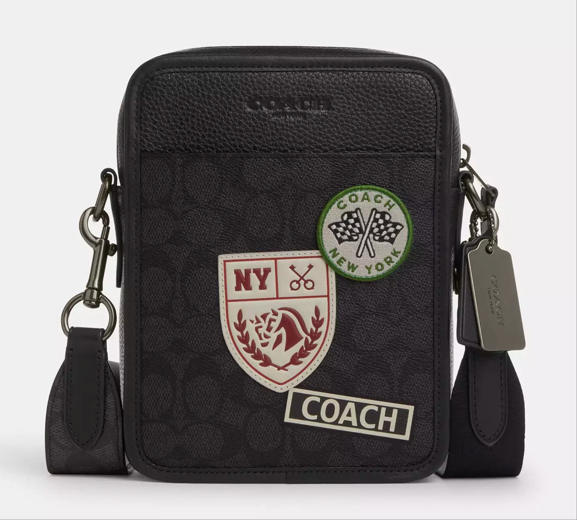 Coach Sullivan Crossbody Bag In Signature Canvas Patches CAT79 Size ONE SIZE - 6 Thumbnail