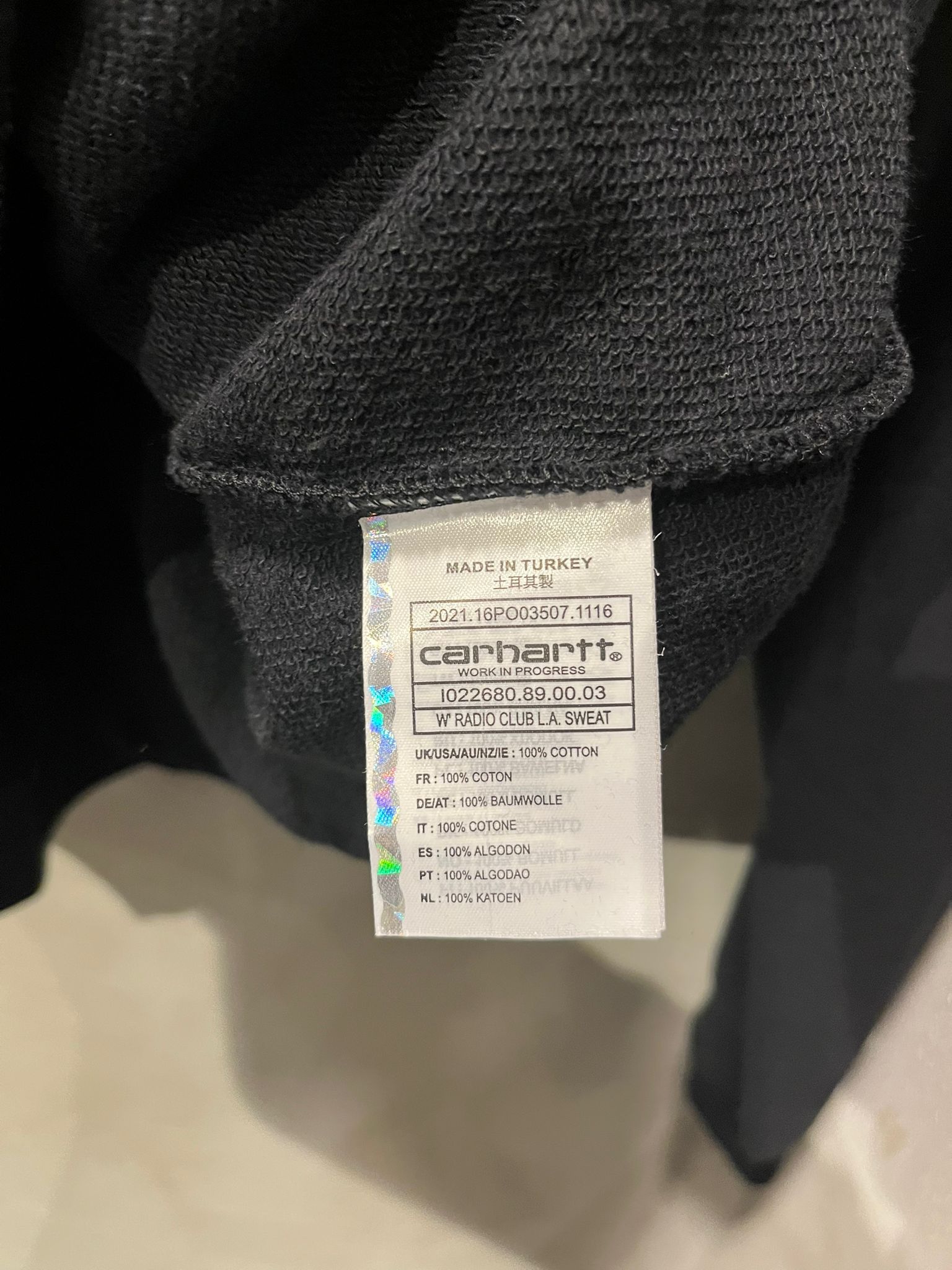 Carhartt Wip Carhartt Perks And Mini Radio Club Sweatshirt Size US M / EU 48-50 / 2 - 4 Thumbnail
