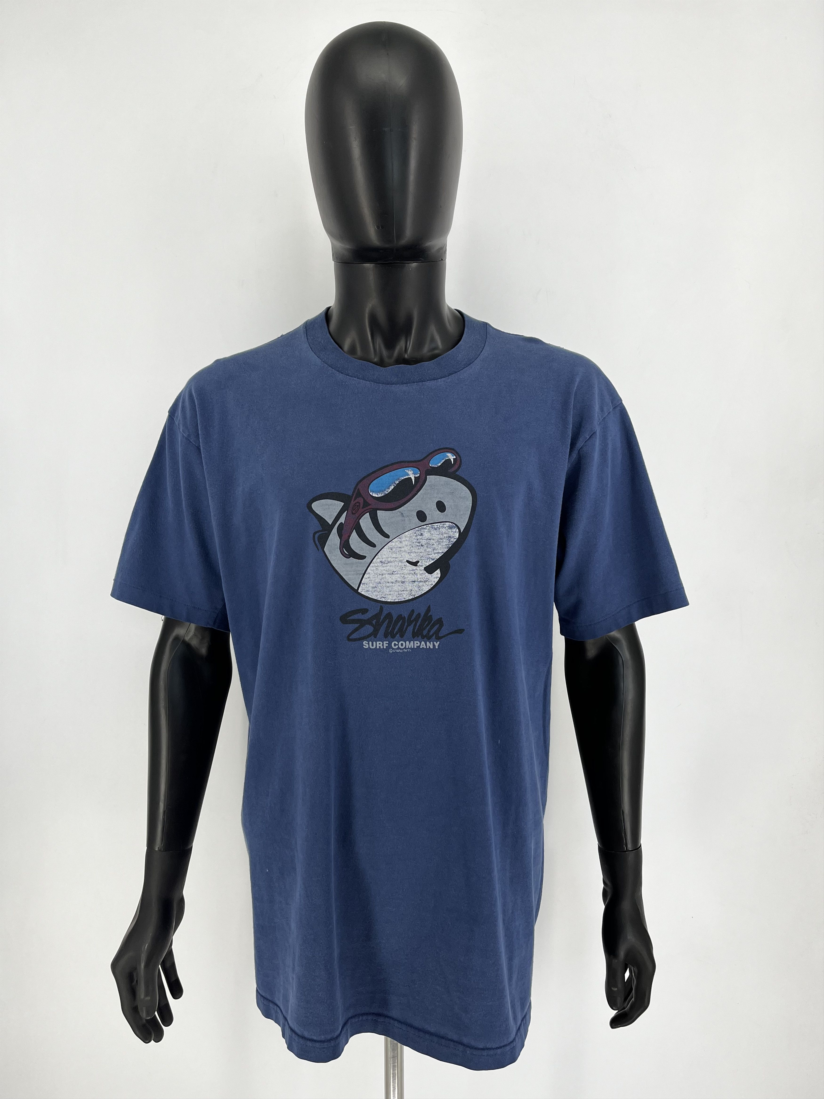 Vintage Vintage Y2K Sharka Surf Co. by Crazy Shirt (USA Made) Size US XL / EU 56 / 4 - 2 Thumbnail